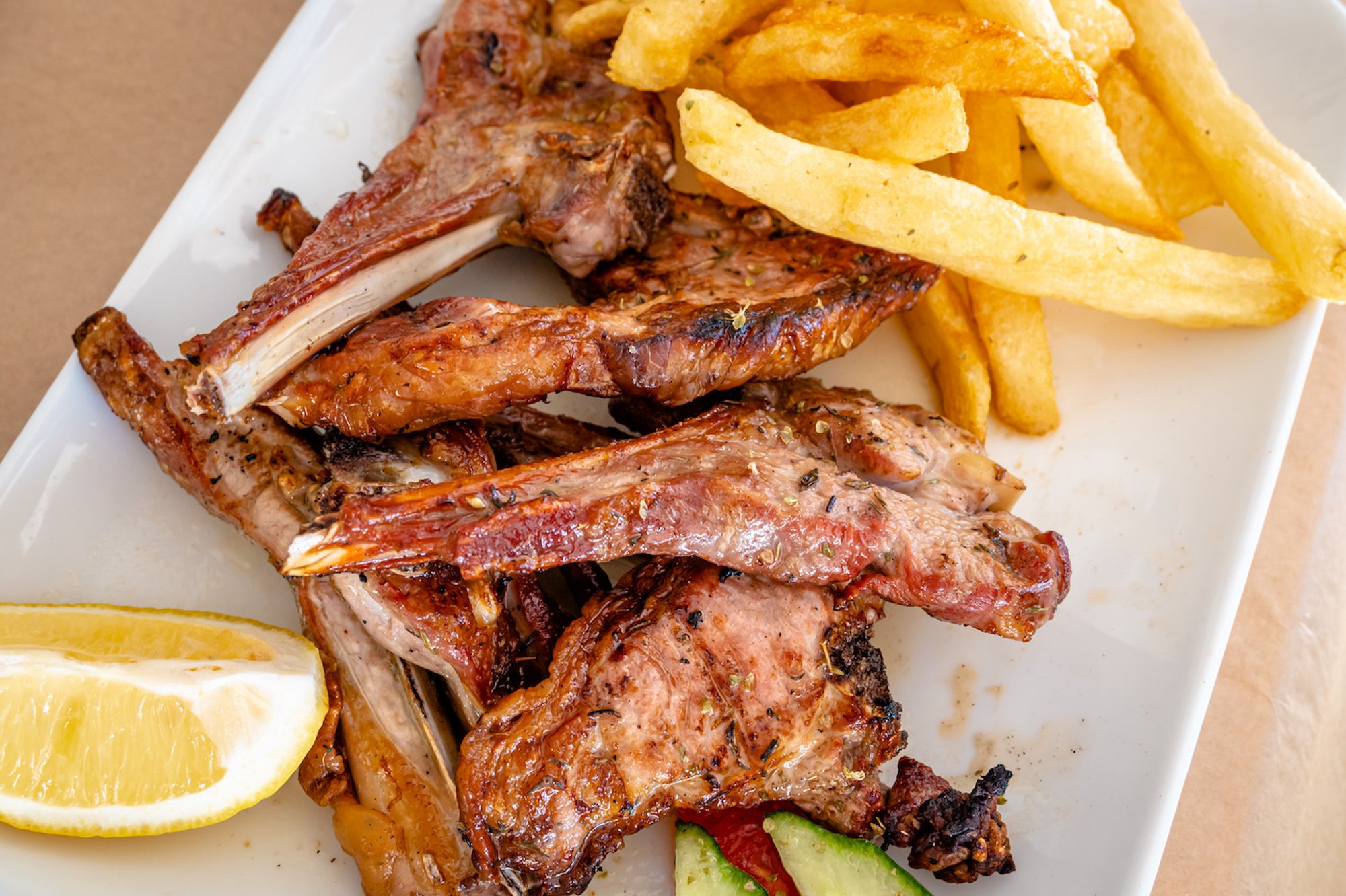 GRILLED LAMB CHOPS (30 pieces)