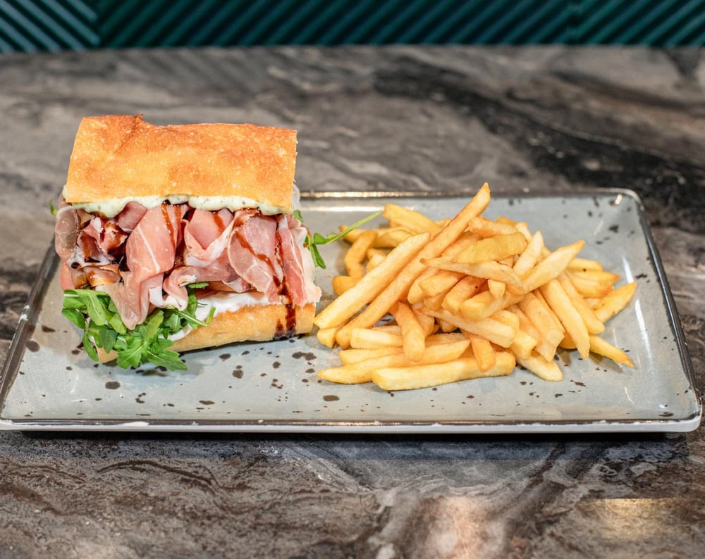 Half Sandwich & Fries
