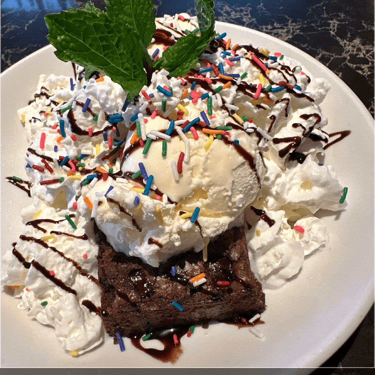 Brownie Sundae