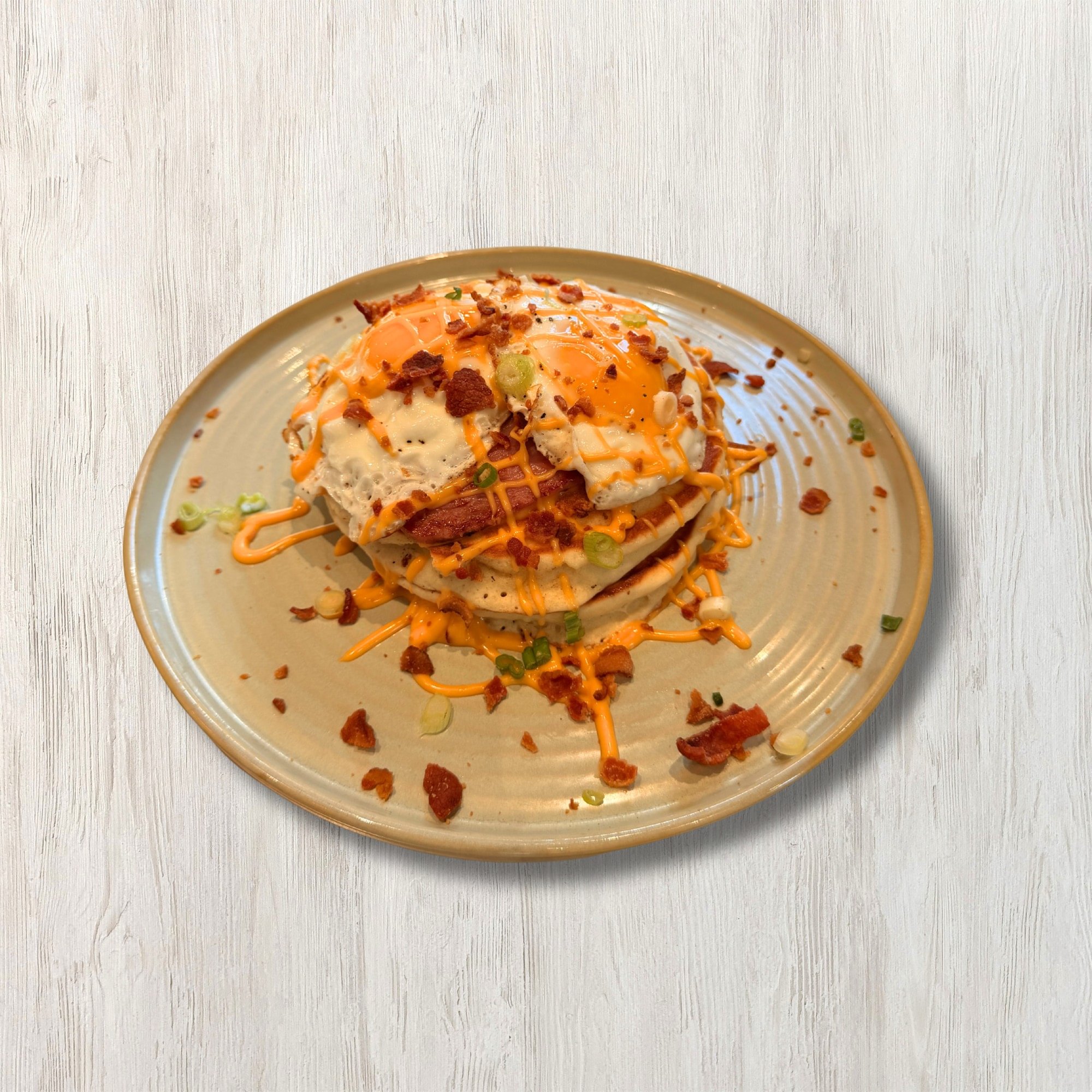 Croque Madam Pancake