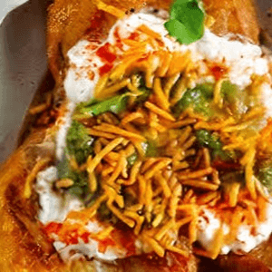Aloo Tikki Chaat