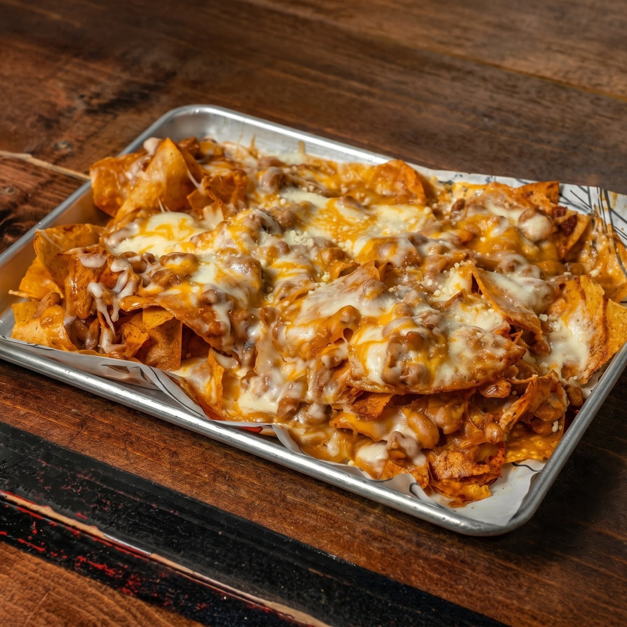 Bean & Cheese Nachos