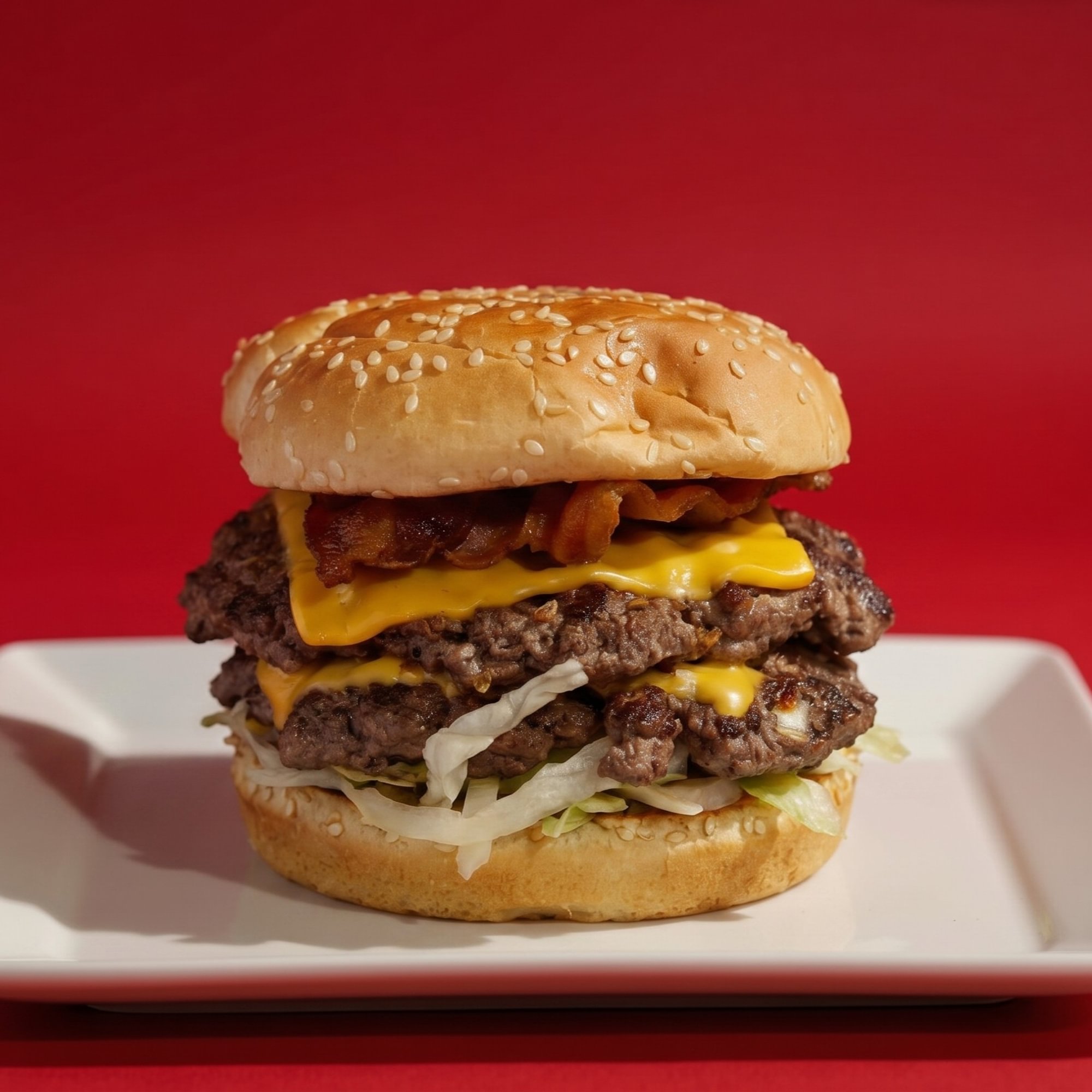 Nubia's Bacon Cheese Burger Combo