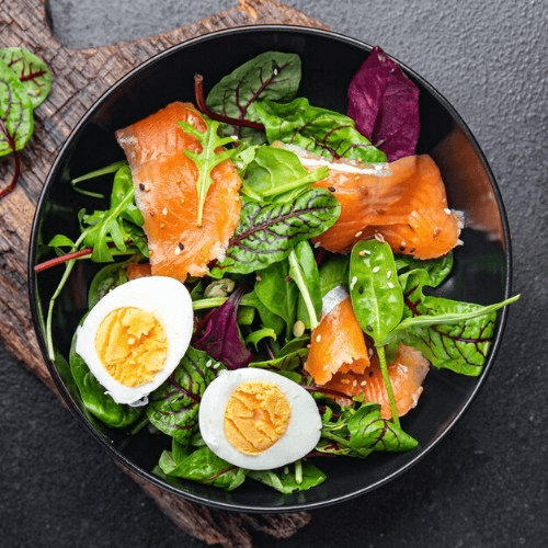 Sweet Chile Salmon Salad