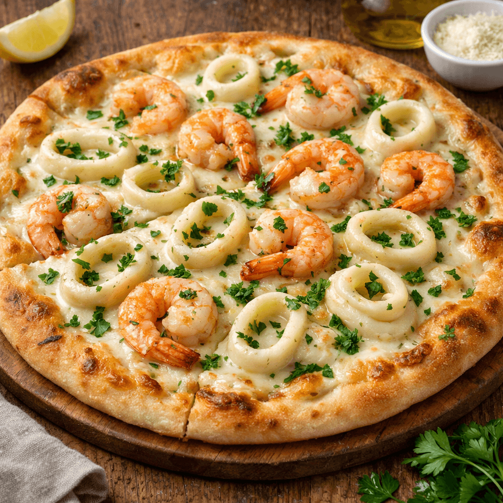 Seafood Pizza