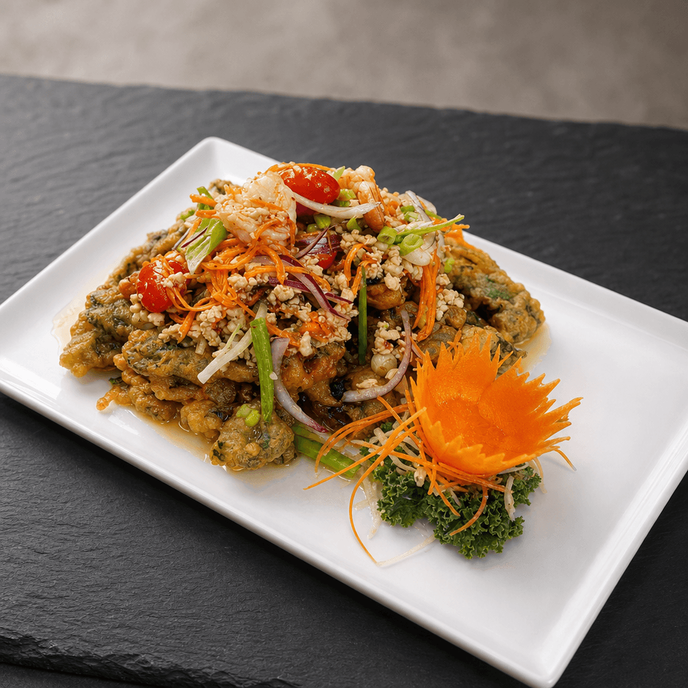 SA4. Crispy Spinach Salad