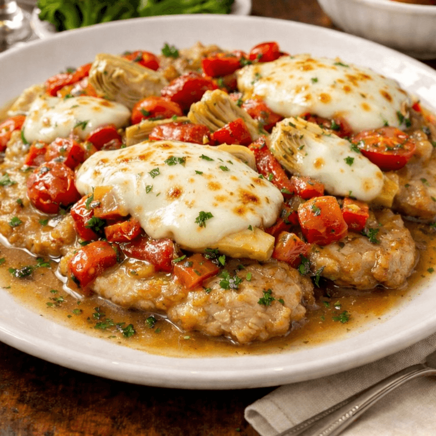 Veal Scaloppini Alba