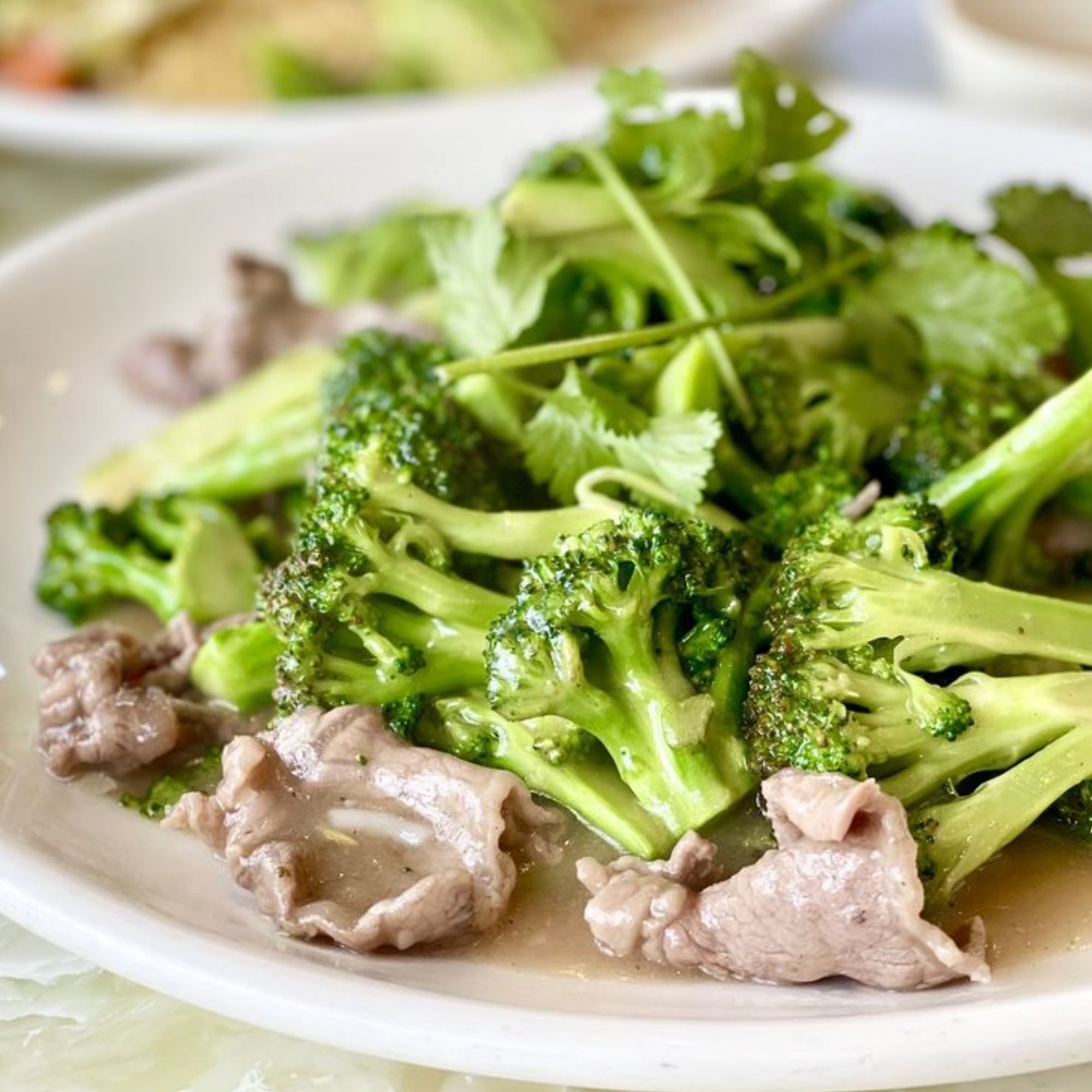 Stir-Fried Beef with Chinese Broccoli