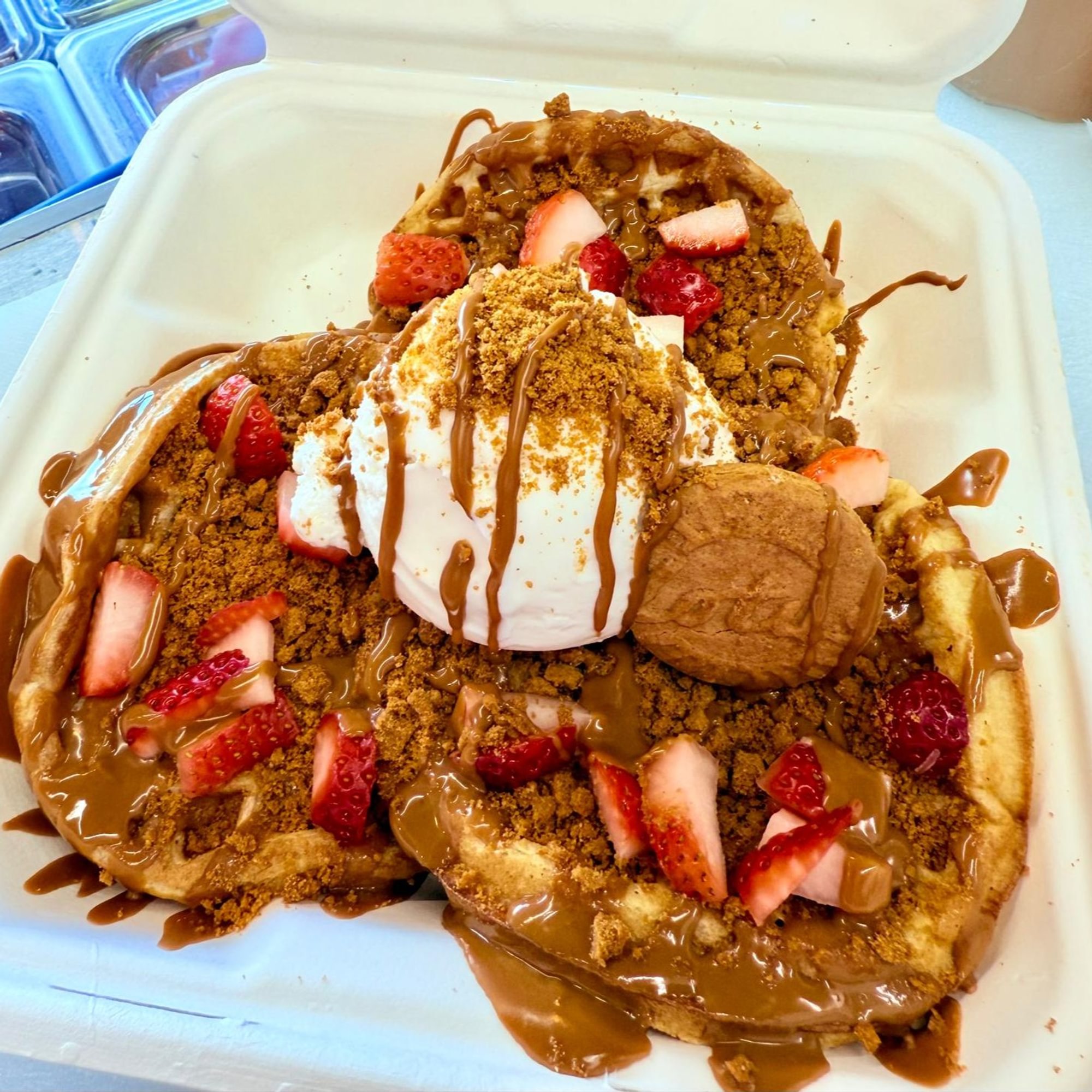 Waffles Biscoff