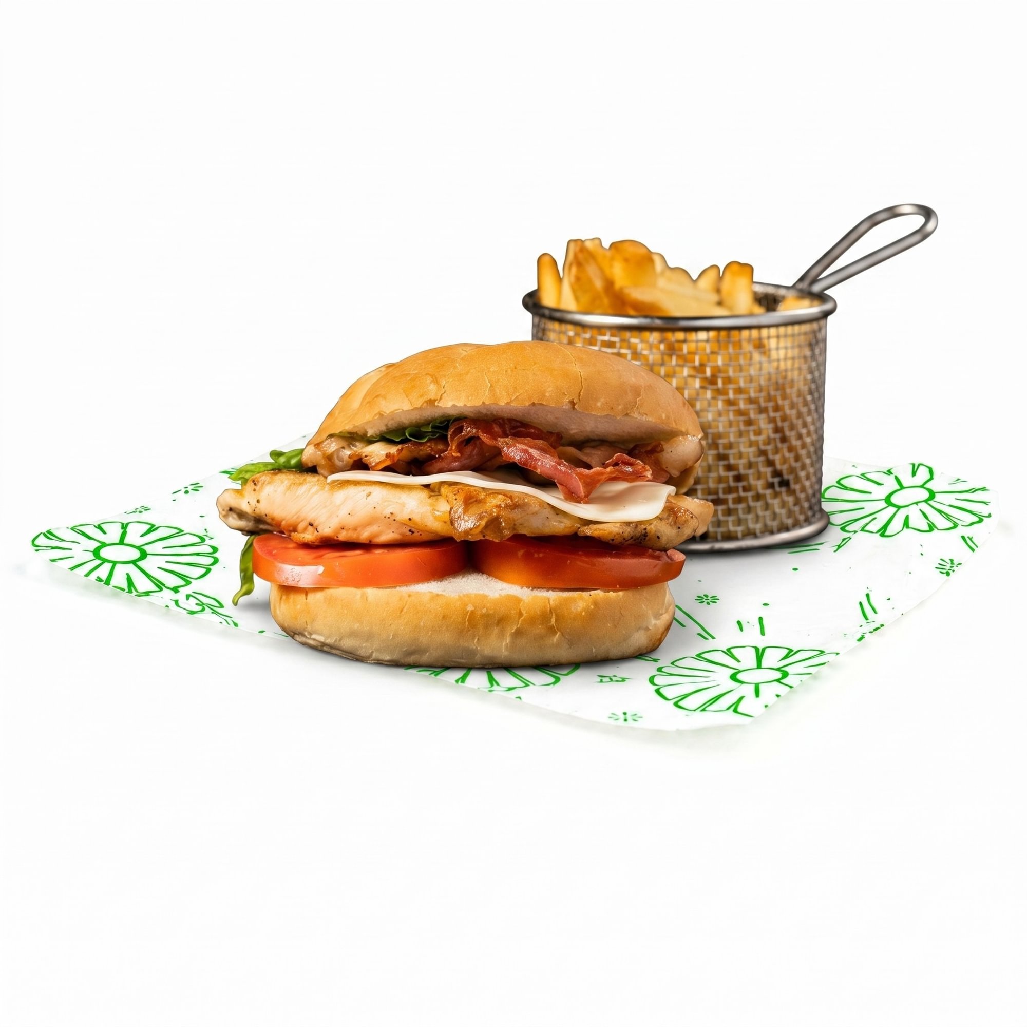 Burger Chicken Combo