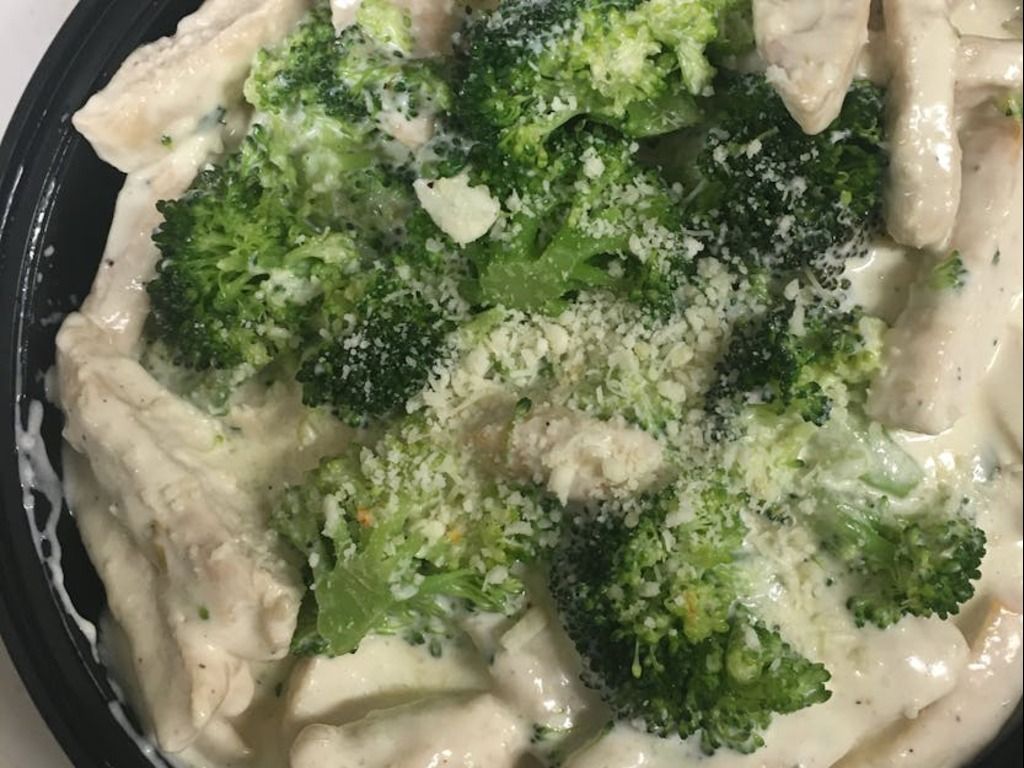 Fettucini Alfredo w/ CK & Broc