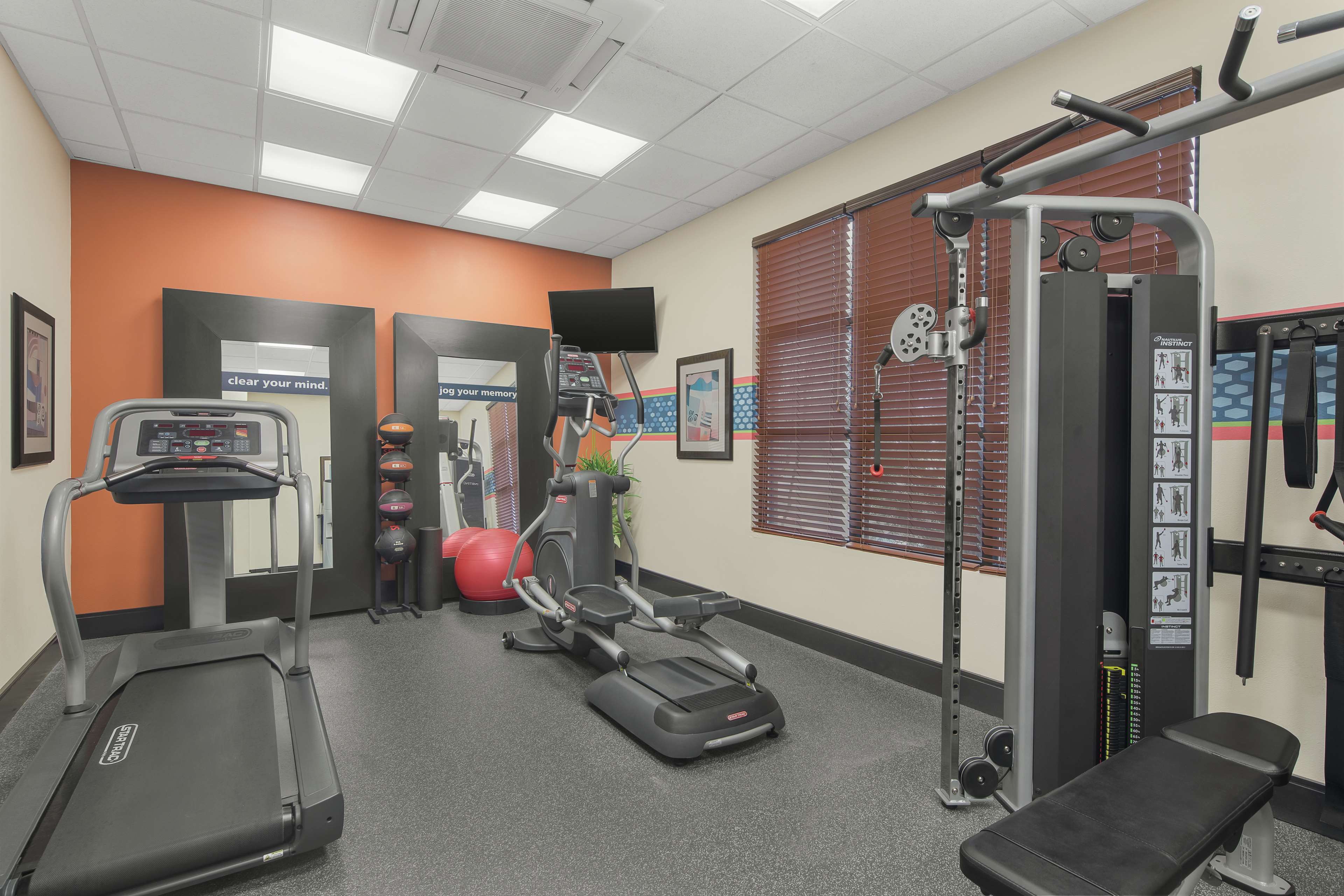 Health club  fitness center  gym