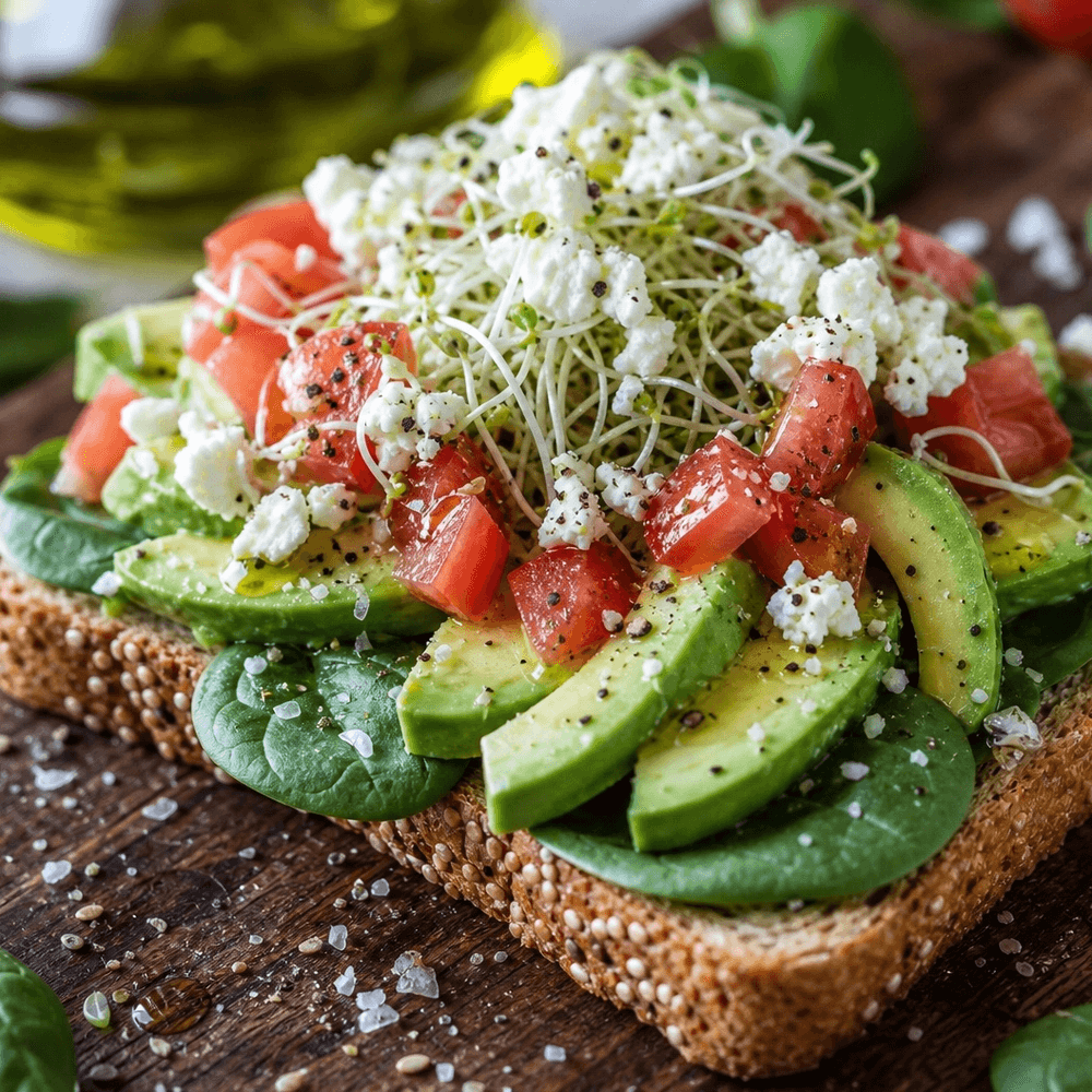 Vegetable Toast