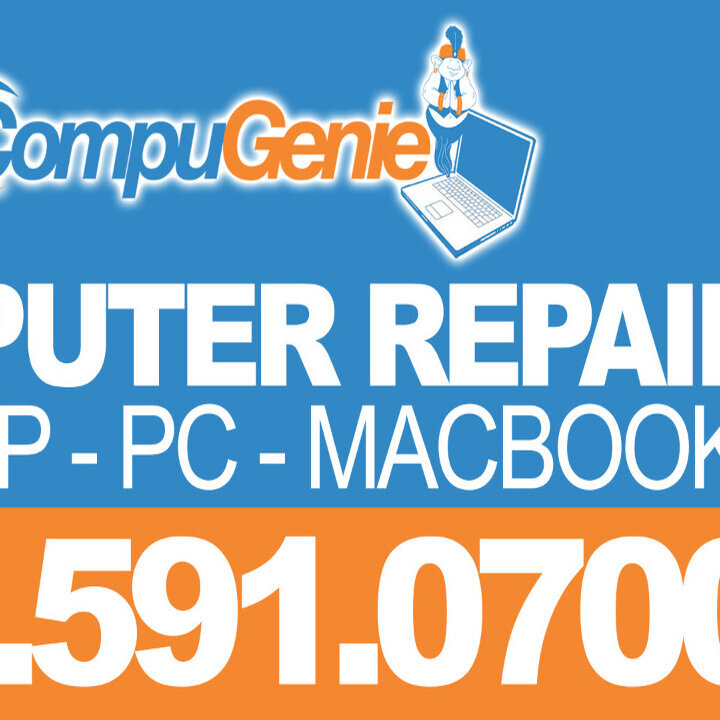 Compu Genie - Computer Repair - Laptop Repair - Macbook Repair - Motherboard Repair Logo