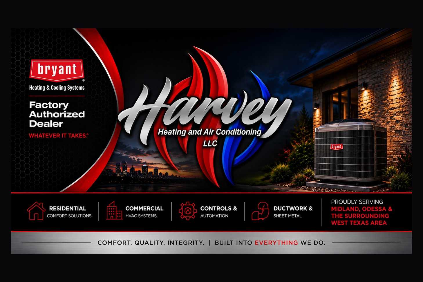 HARVEY HEATING AND AIR CONDITIONING, LLC in Odessa, TX