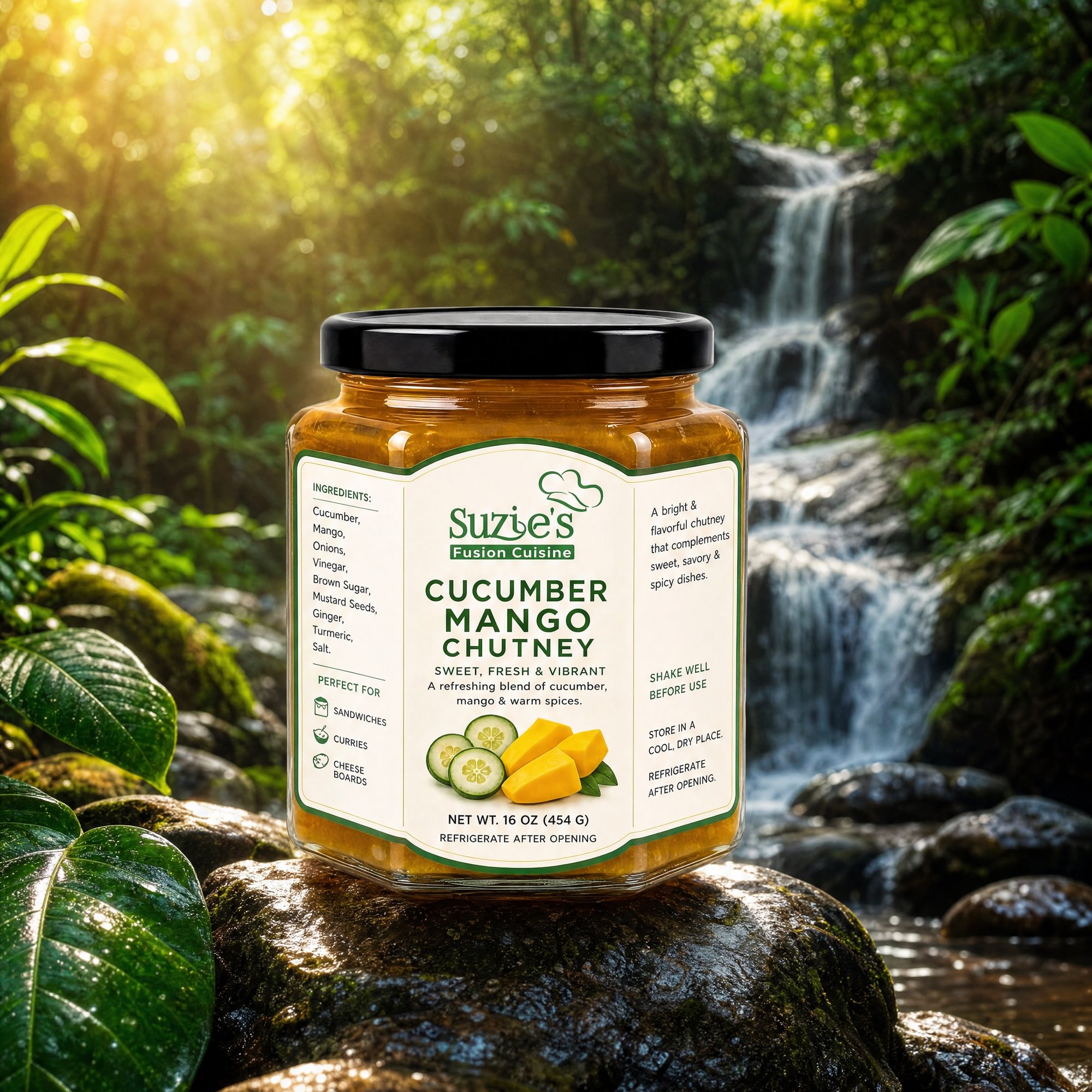 Cucumber Mango Chutney