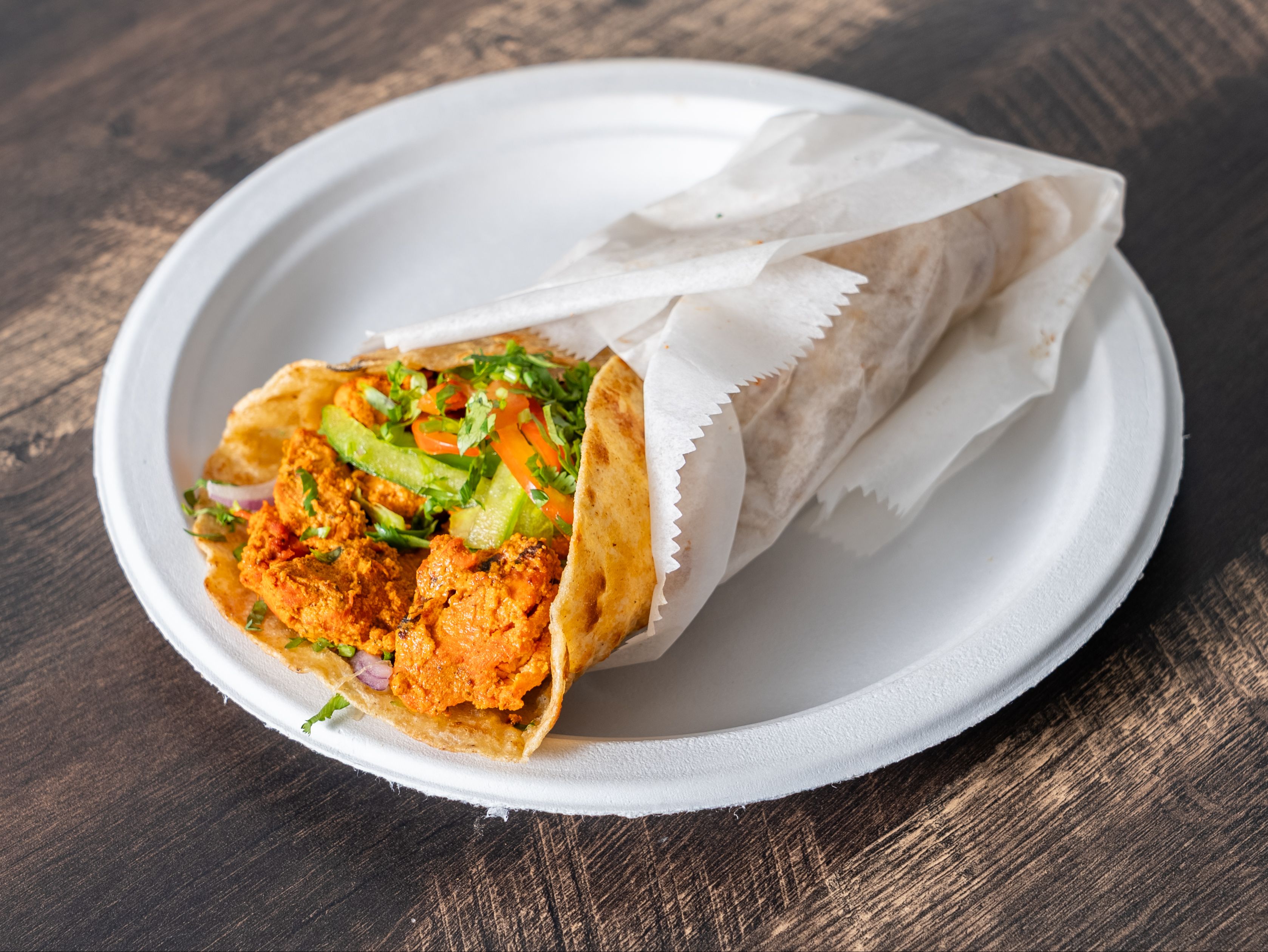 Chicken Tikka Roll