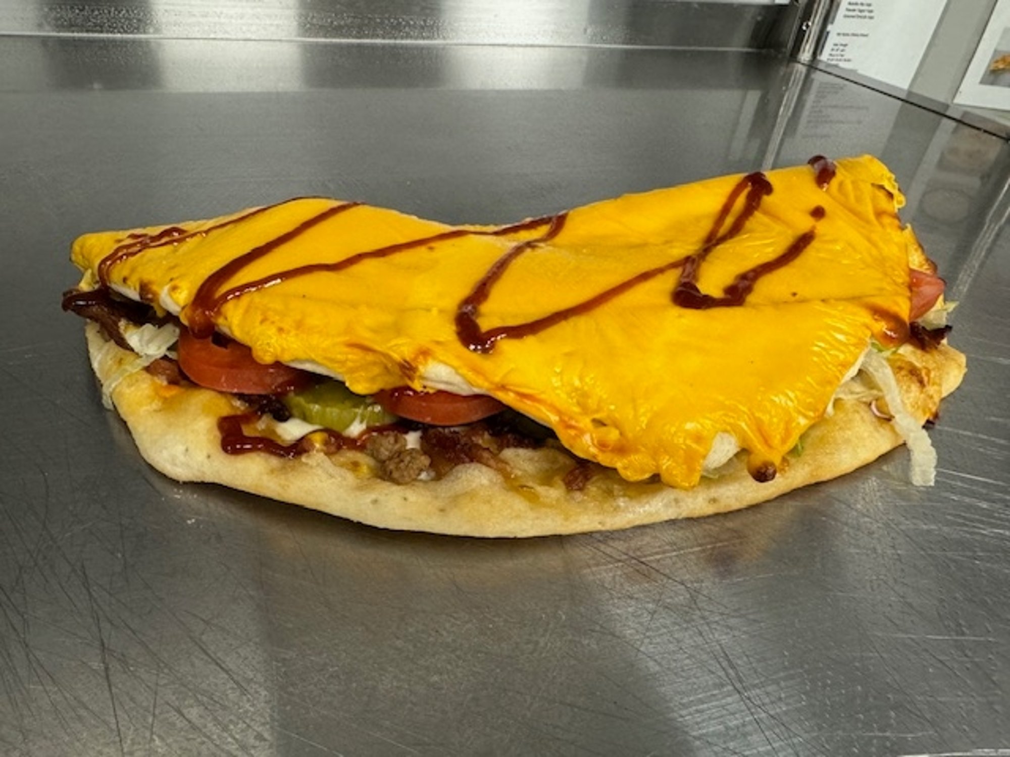 16" Bacon Cheeseburger Pizza