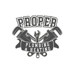 Proper Plumbing &amp; Heating Logo