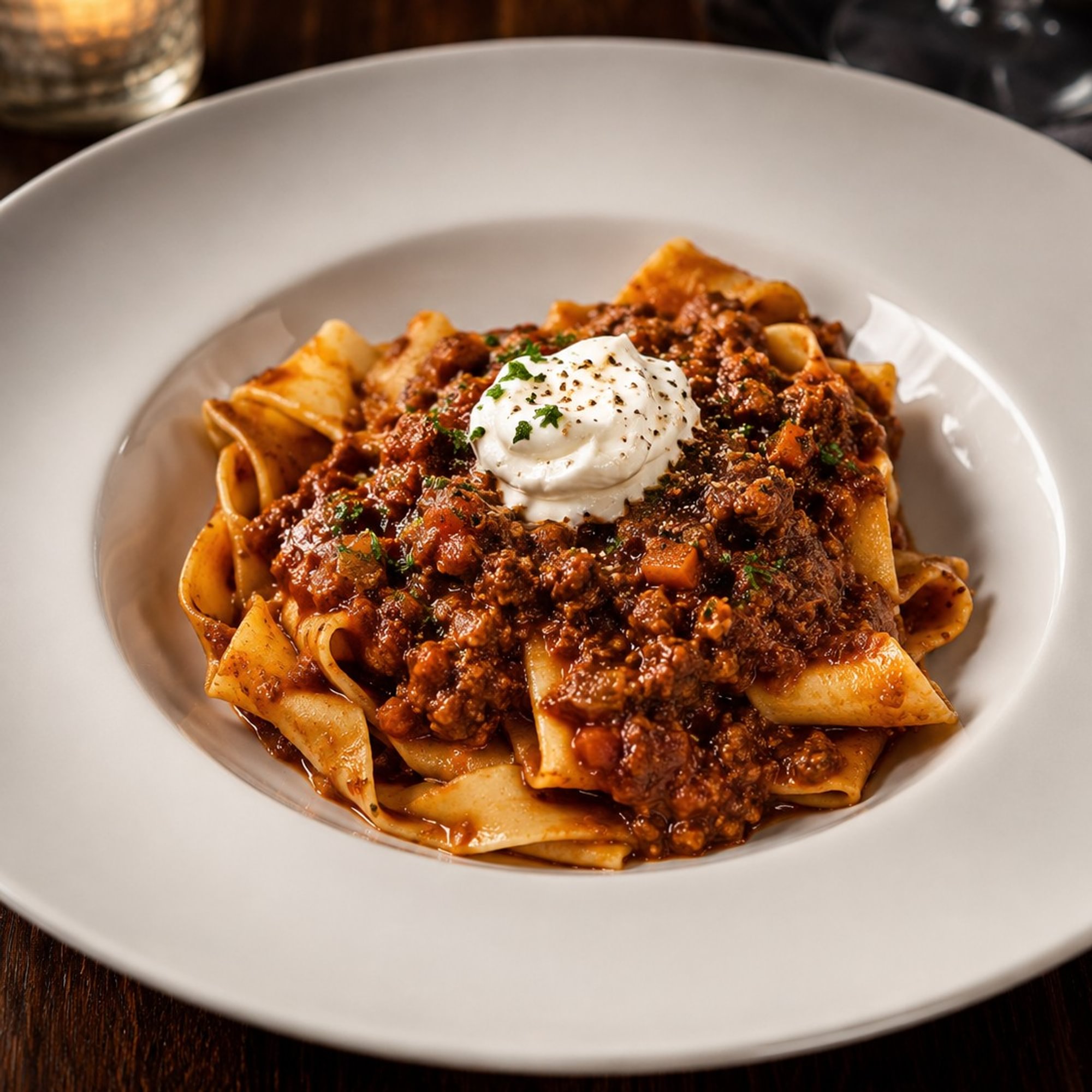 Pappardelle Bolognese