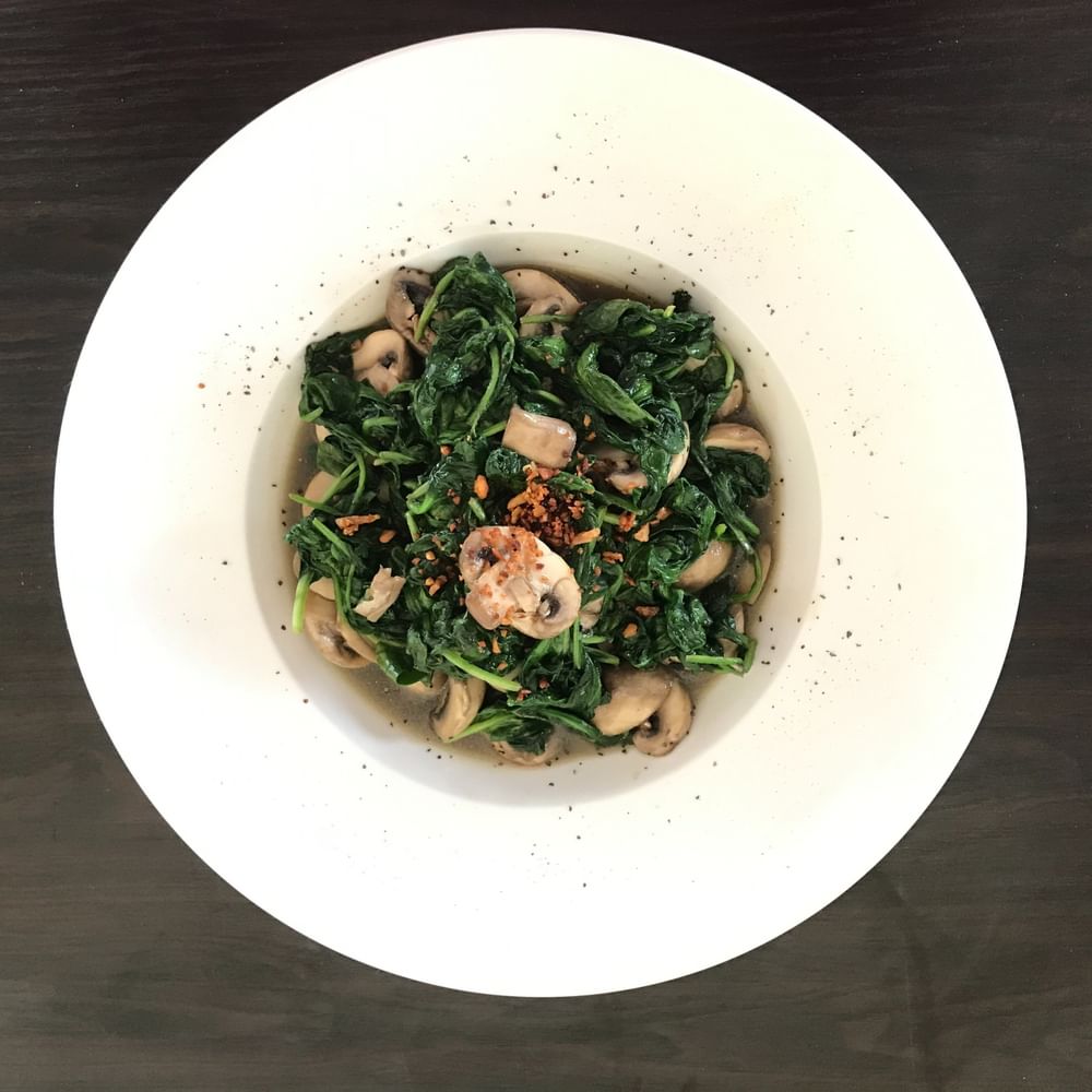 Spinach Mushroom