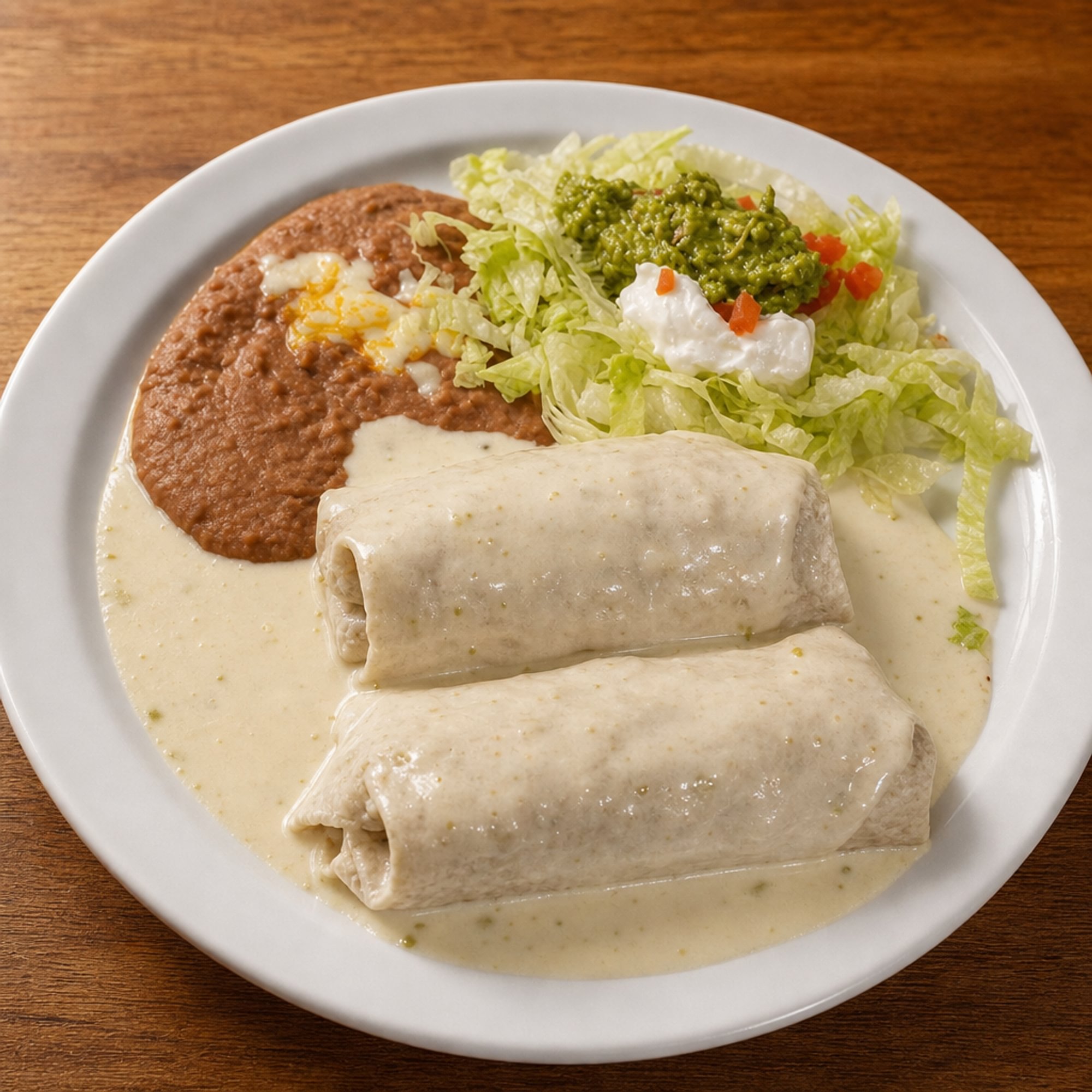 Chimichangas Plate