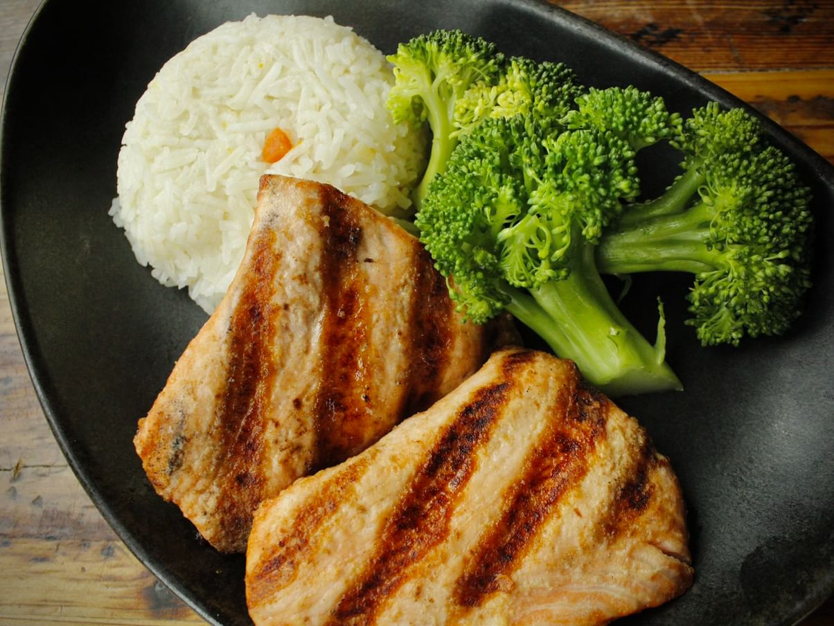 Grilled Salmon Entree