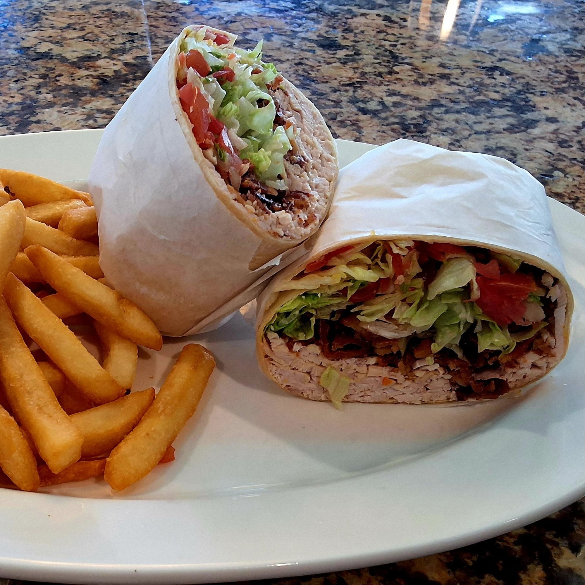 Turkey B.L.T Wrap