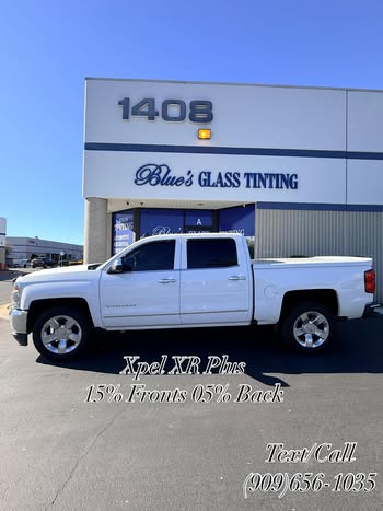 Blues Glass Tinting Image