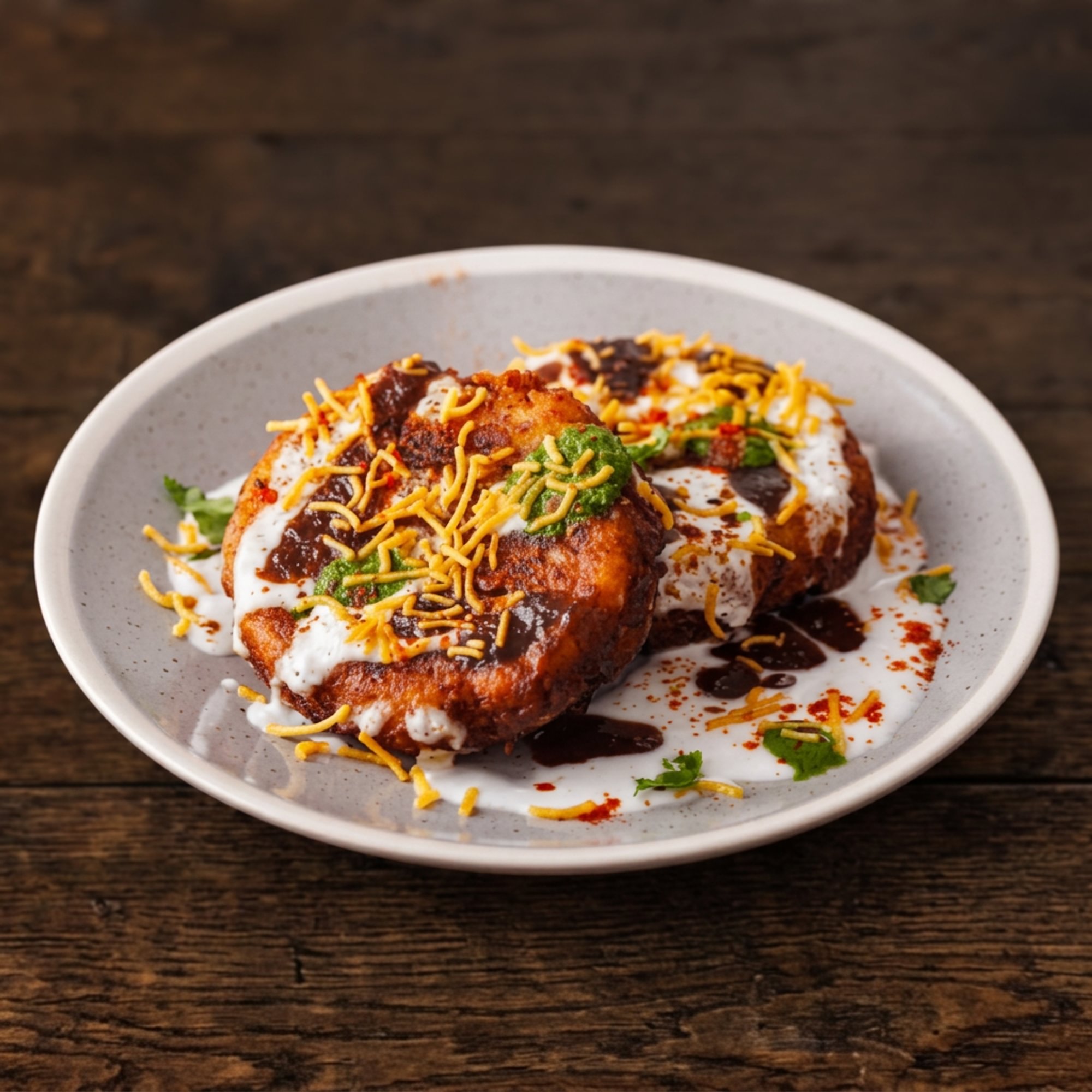 Aloo Tikki Chaat