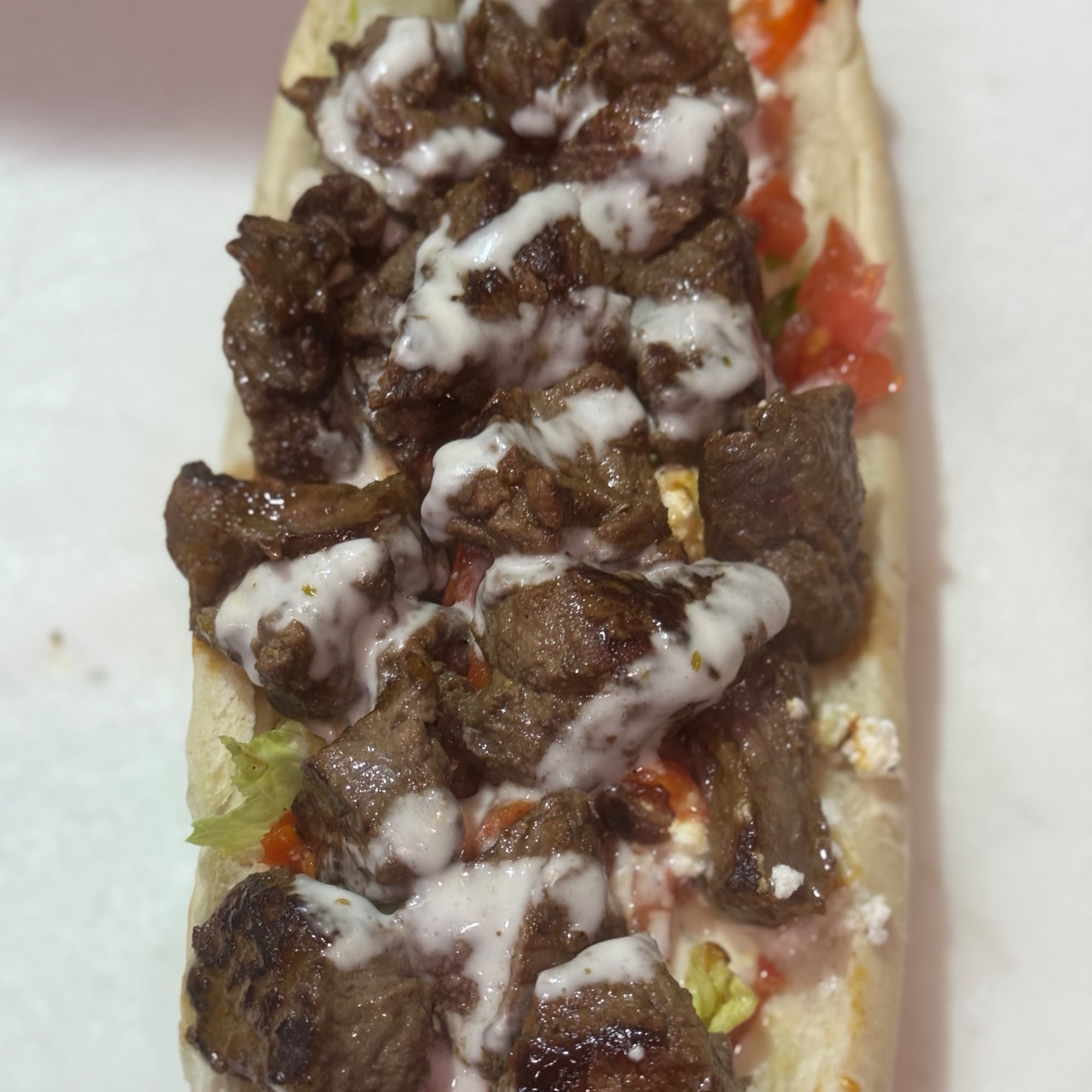 Steak Tip Greek