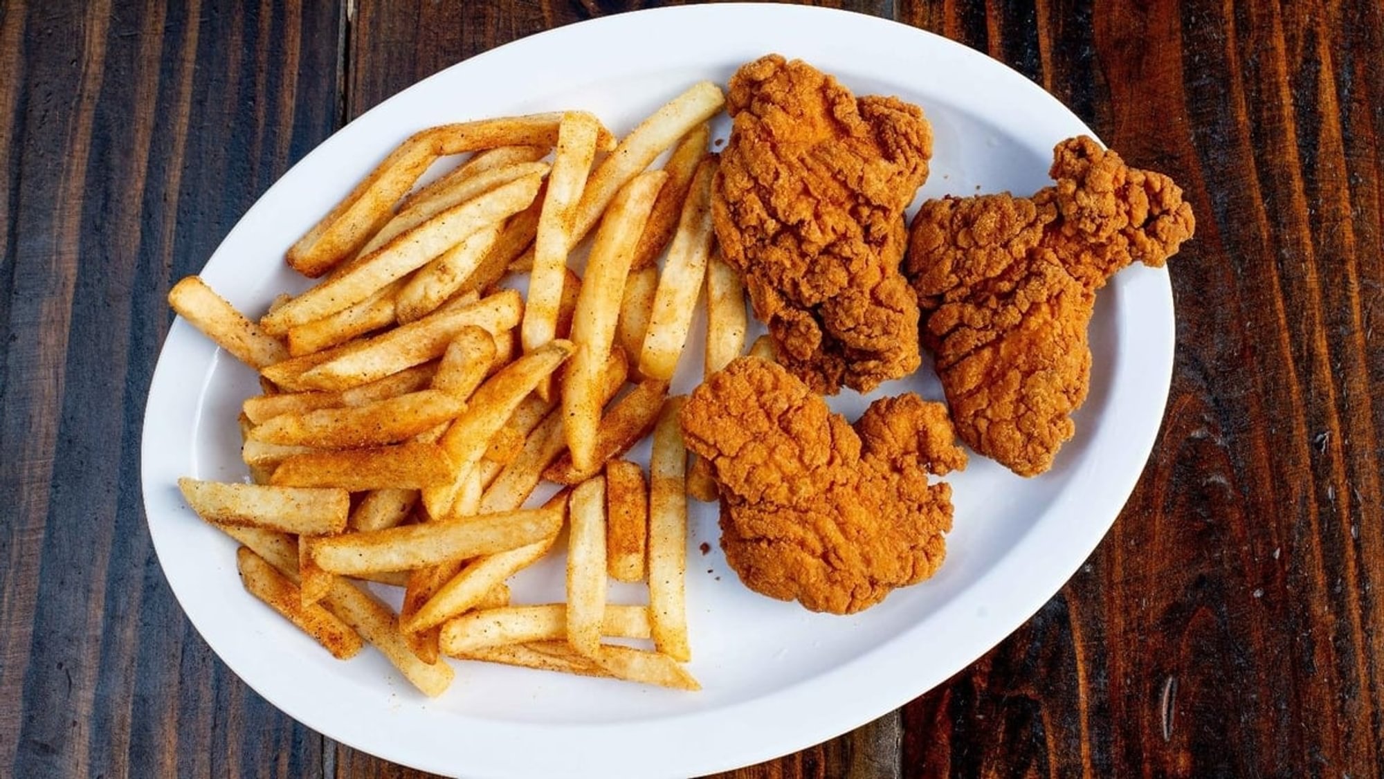 Three Pcs Chicken Tenders with Fries
