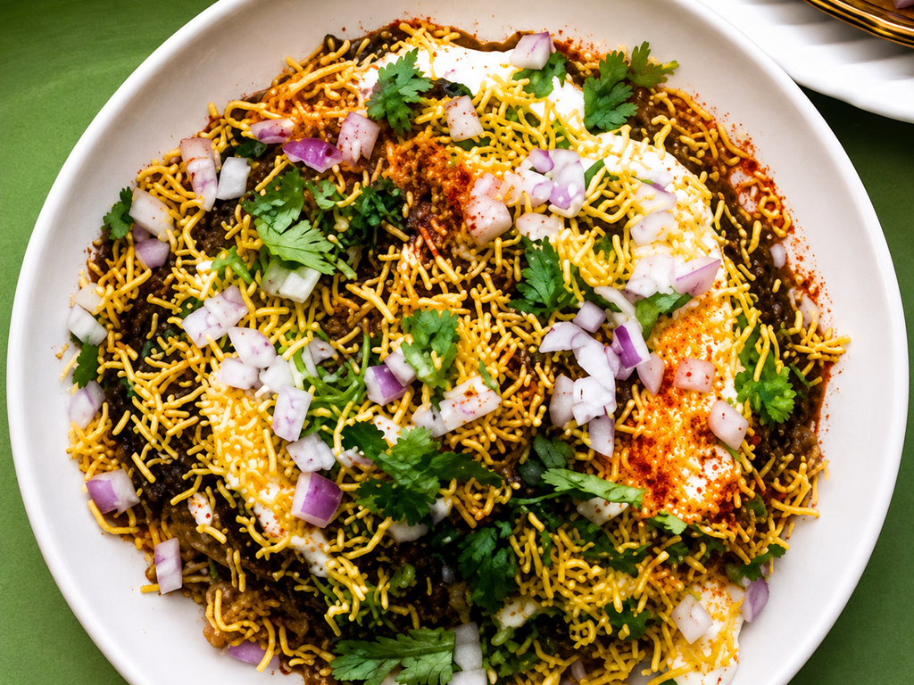 Aloo Tikki Chaat