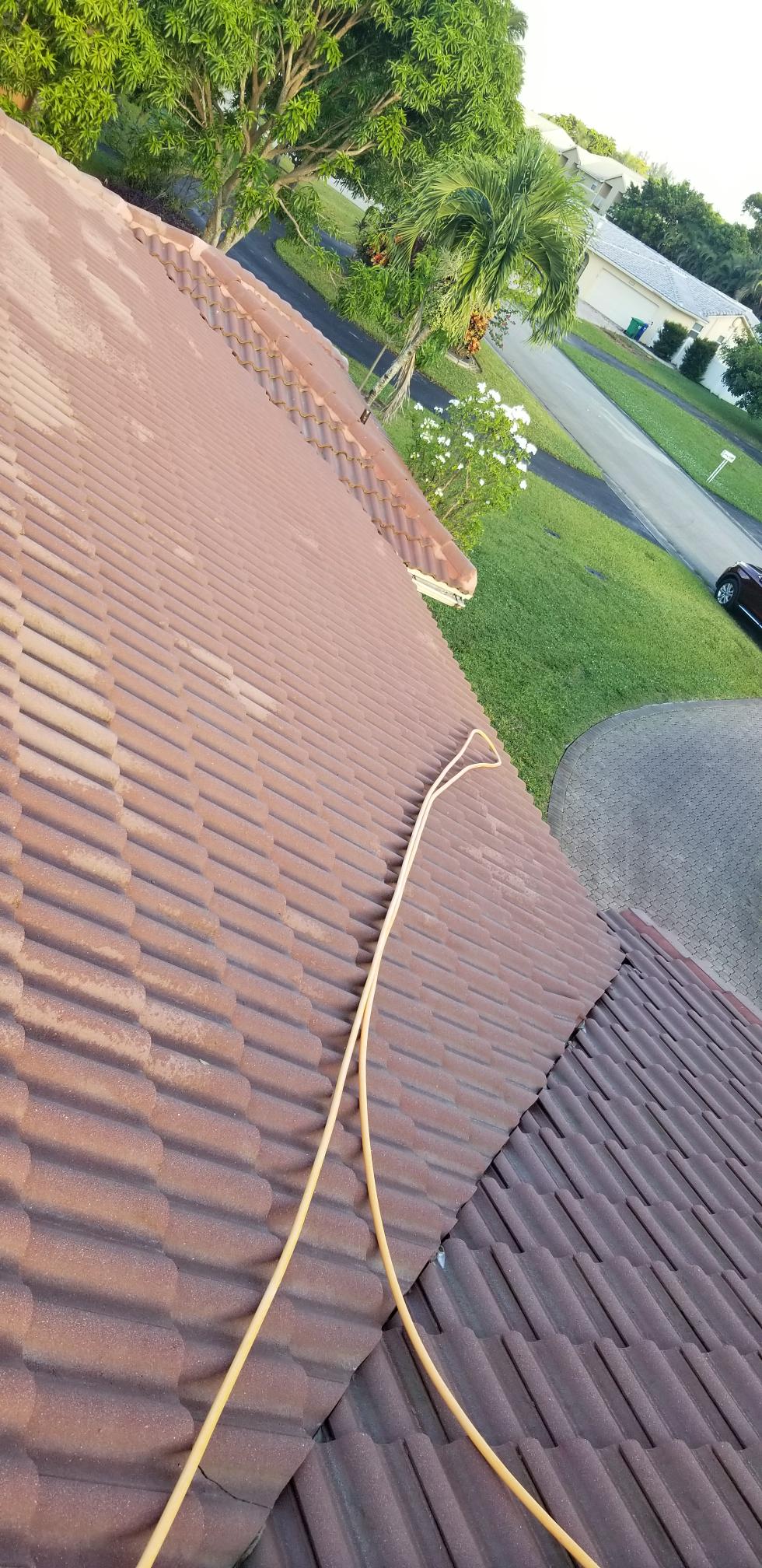 Zero Pressure Roof Cleaning Photo