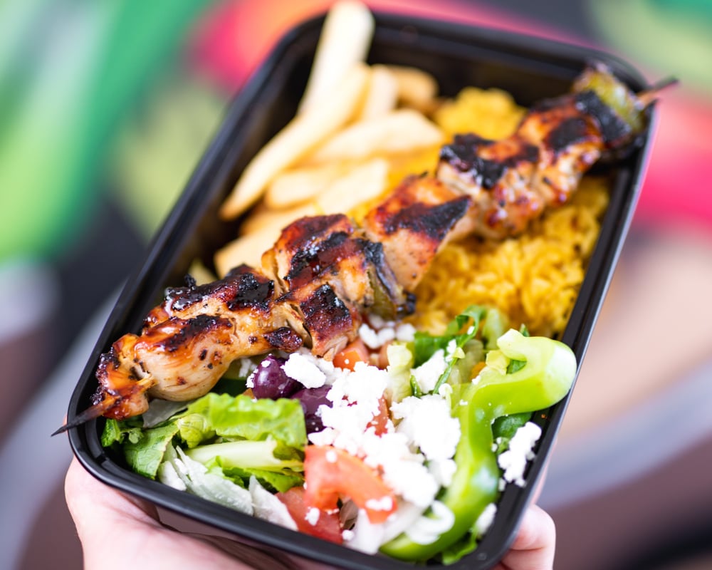 Chicken Kabob Lunch Box