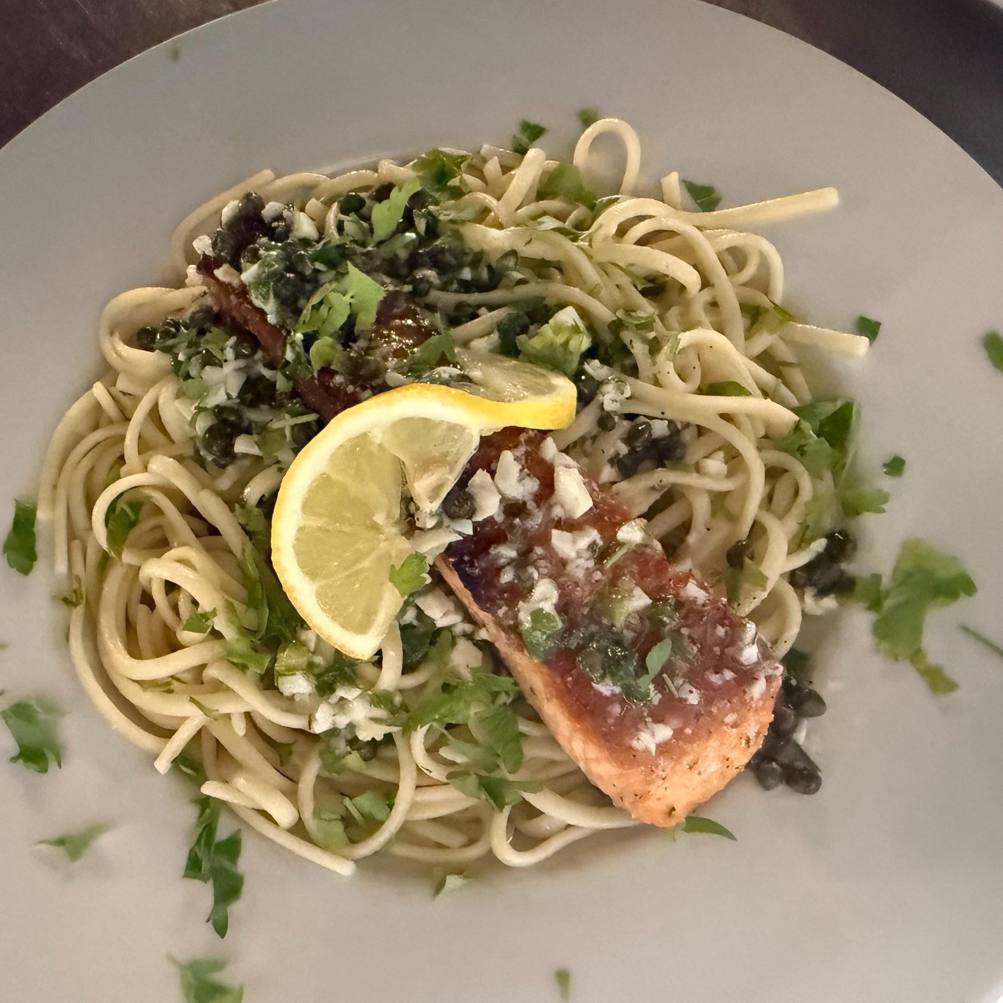 Salmon Piccata