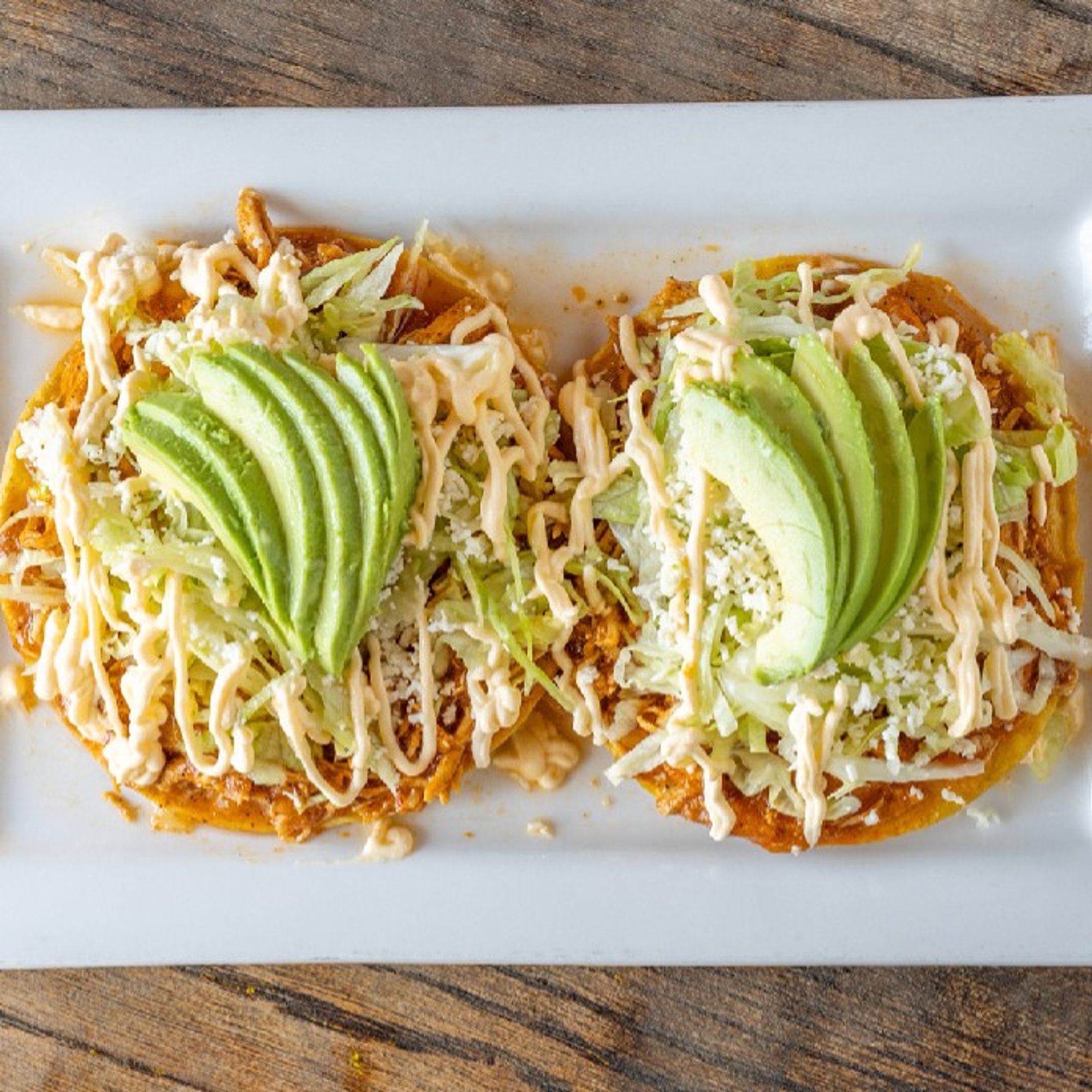 Tostadas de Tinga