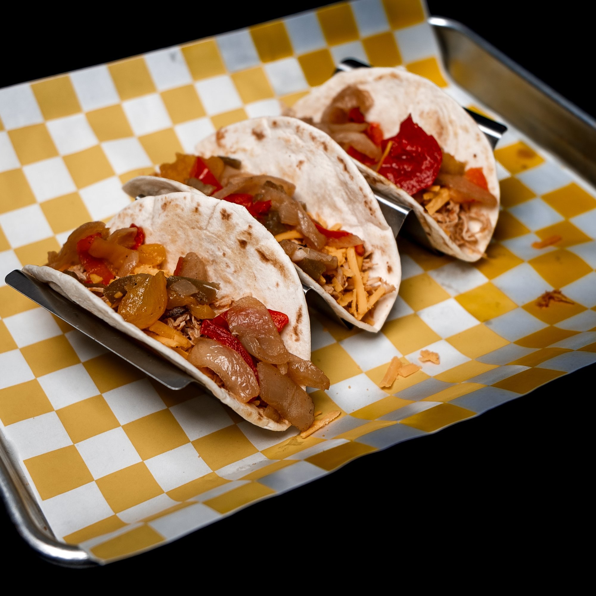 3 Smoked Chicken Tacos