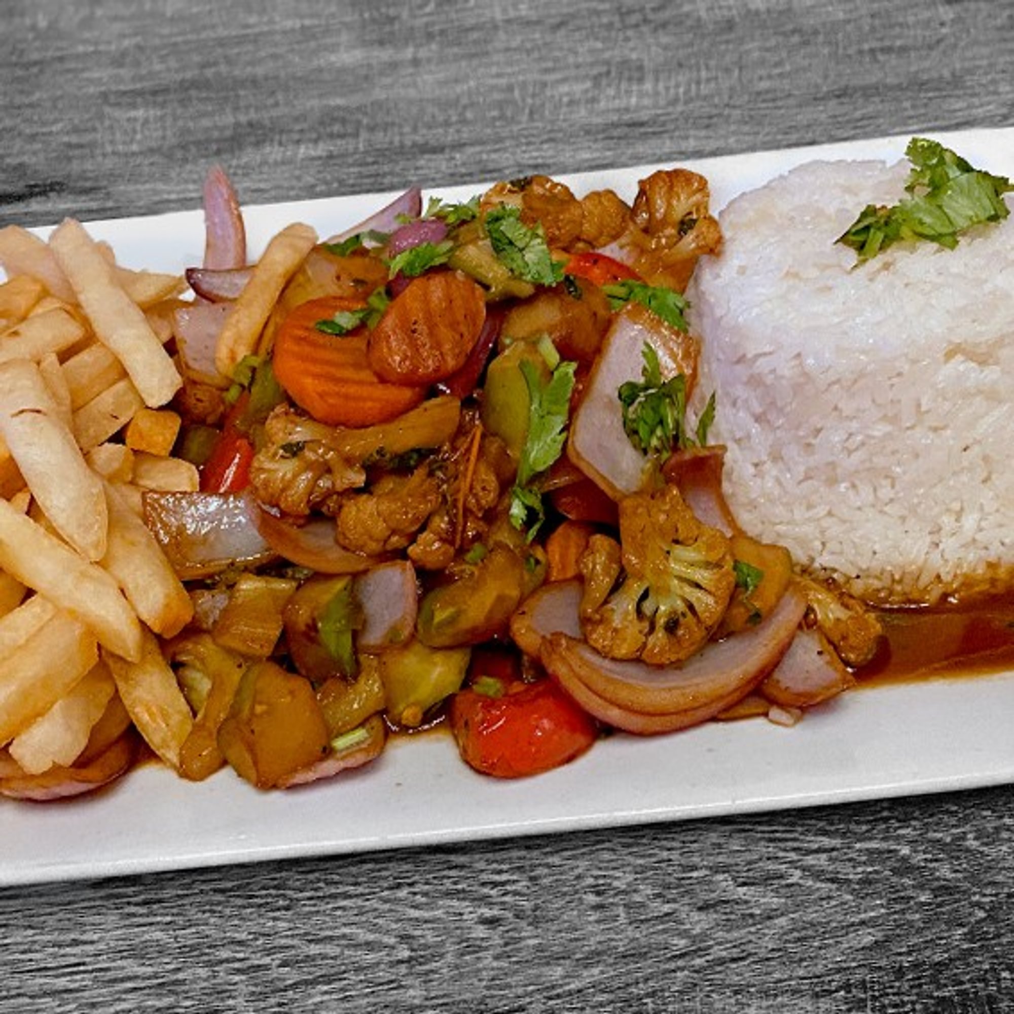 Vegetables / Veggie Saltados Al Wok