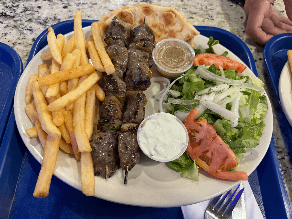 Shish-Ka-Bob Plate