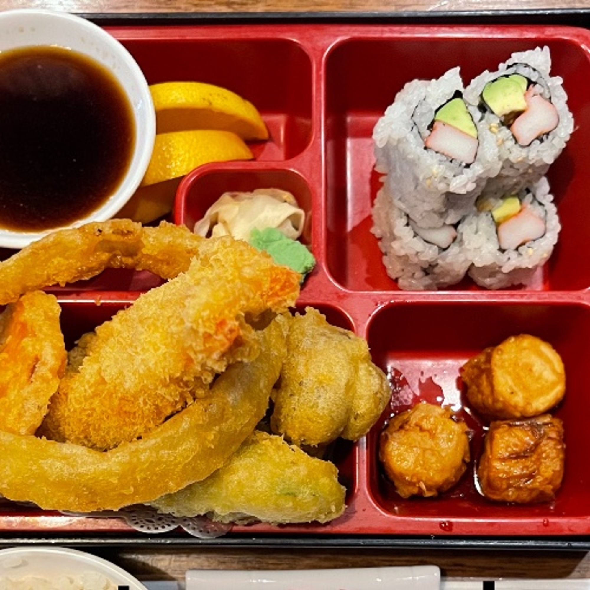 #Shrimp Tempura Bento