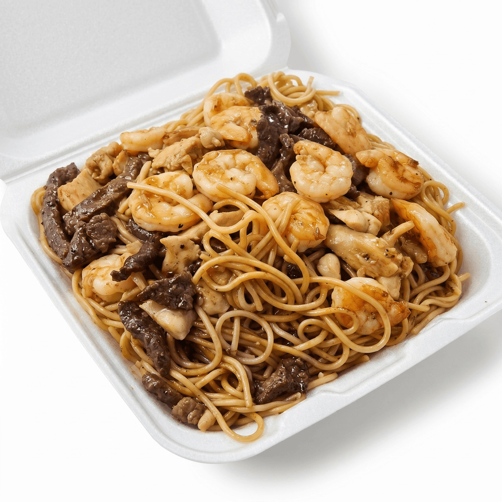 House Lo Mein (Shrimp, Chicken, Beef)