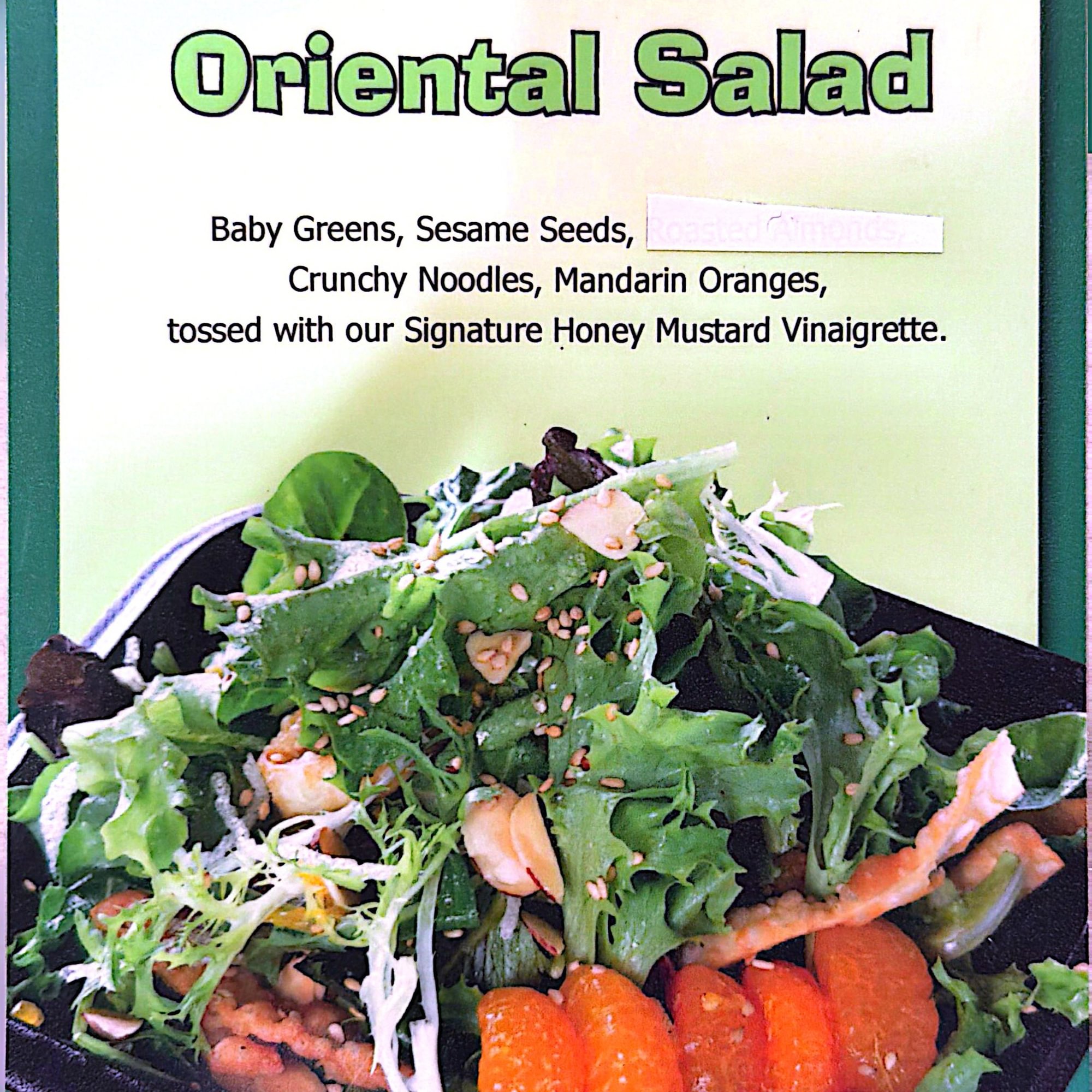 Oriental Salad (Half Tray)