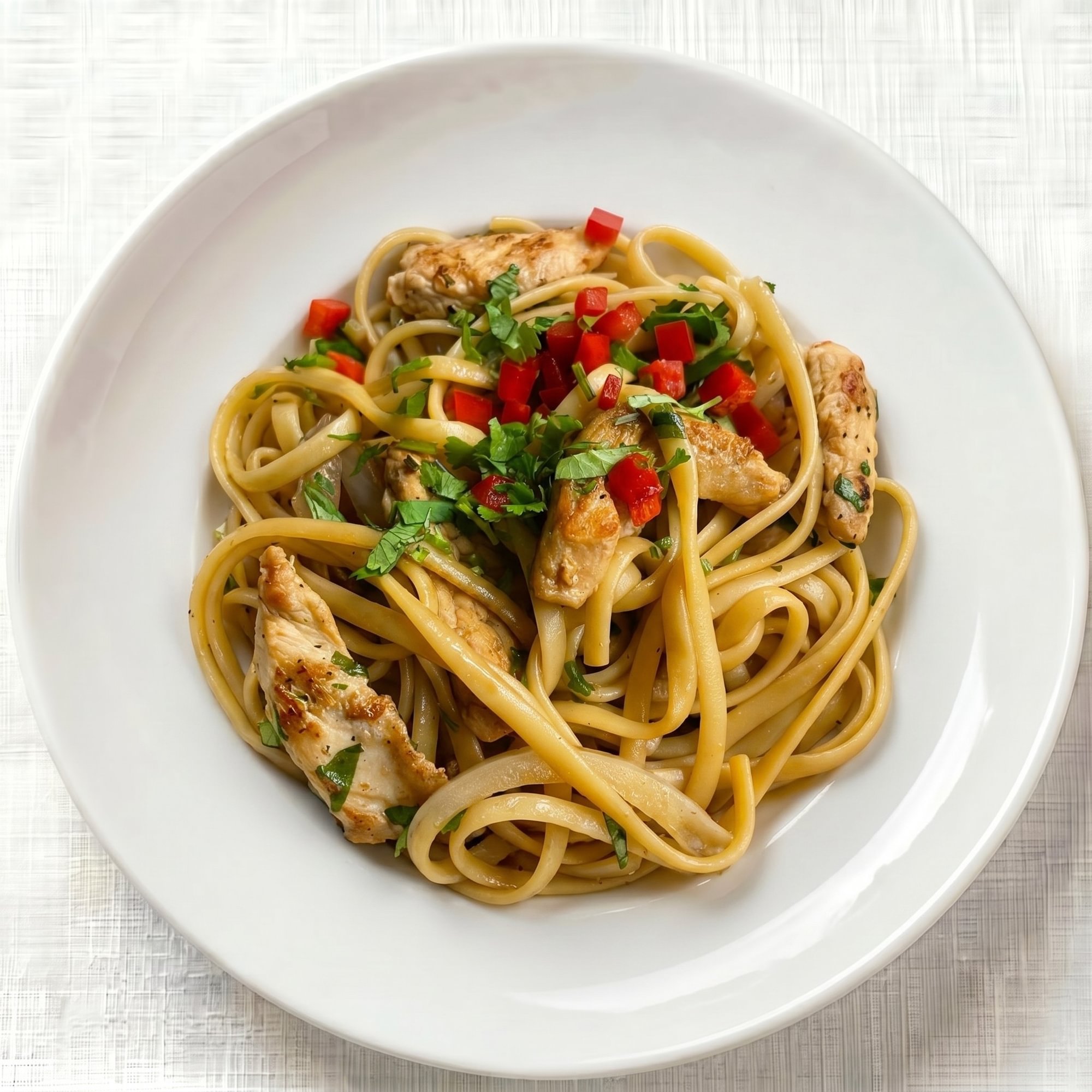 Tallarin Saltado De Pollo