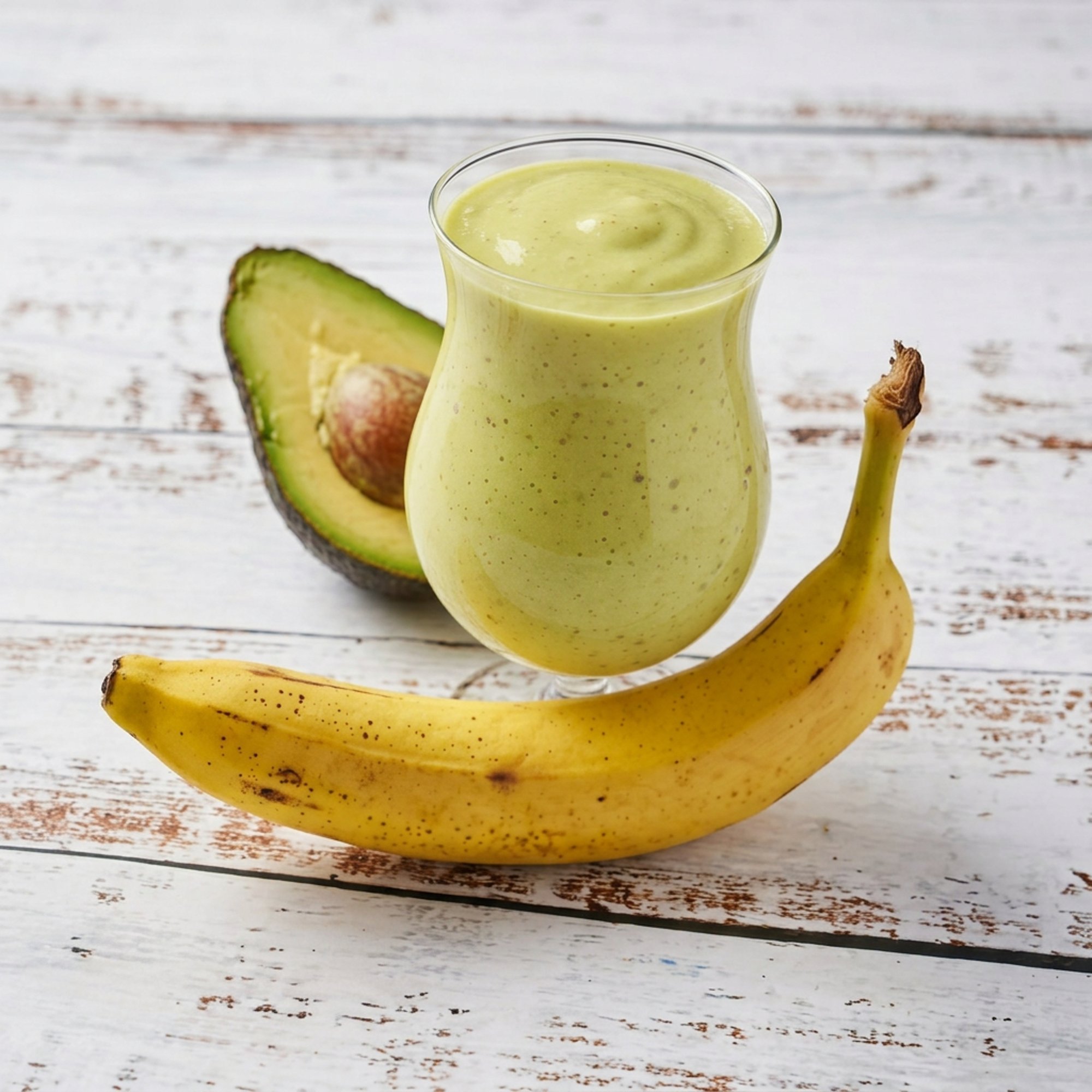 Avocado banana smoothie