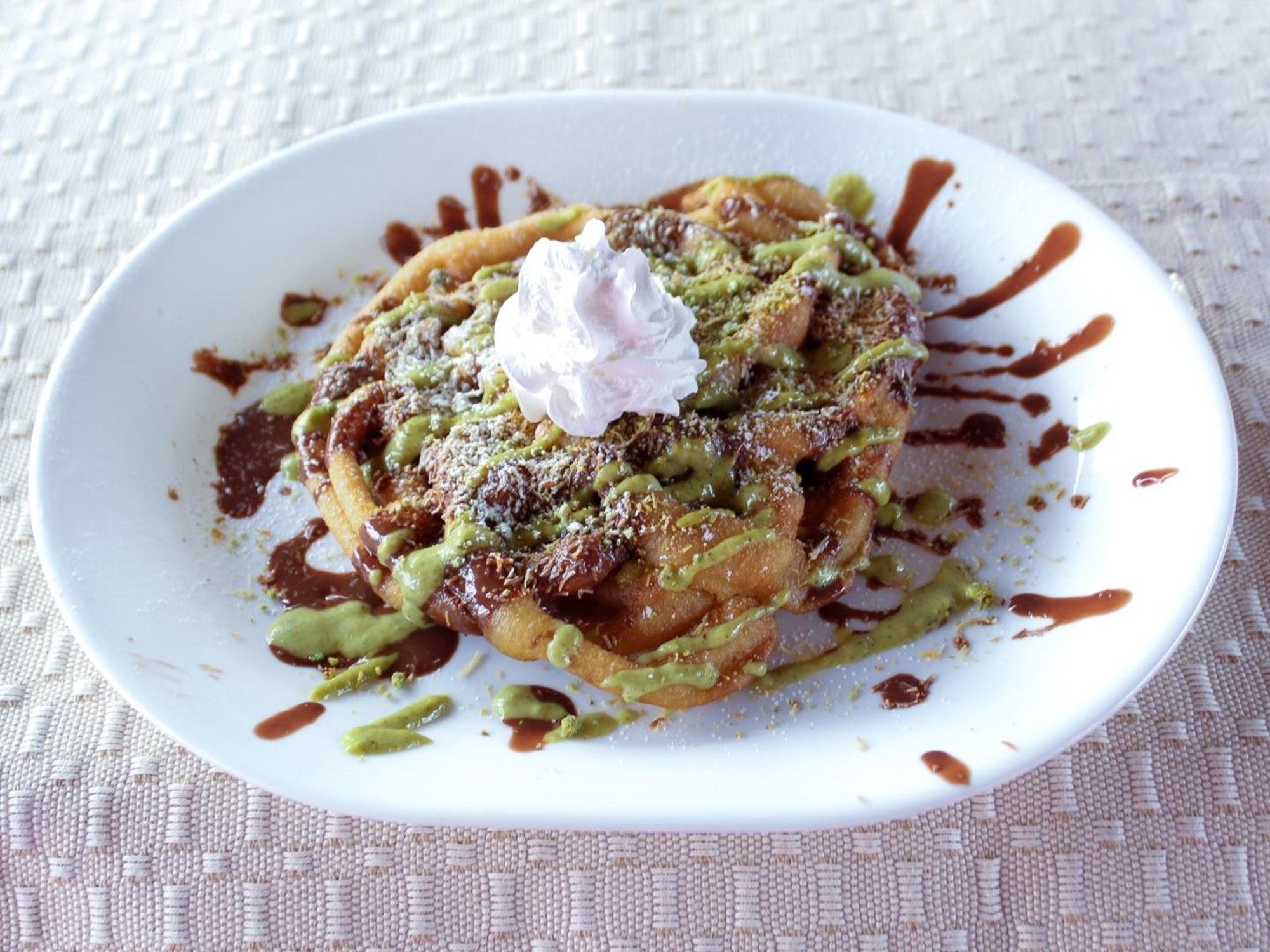 Dubai Funnel Cake