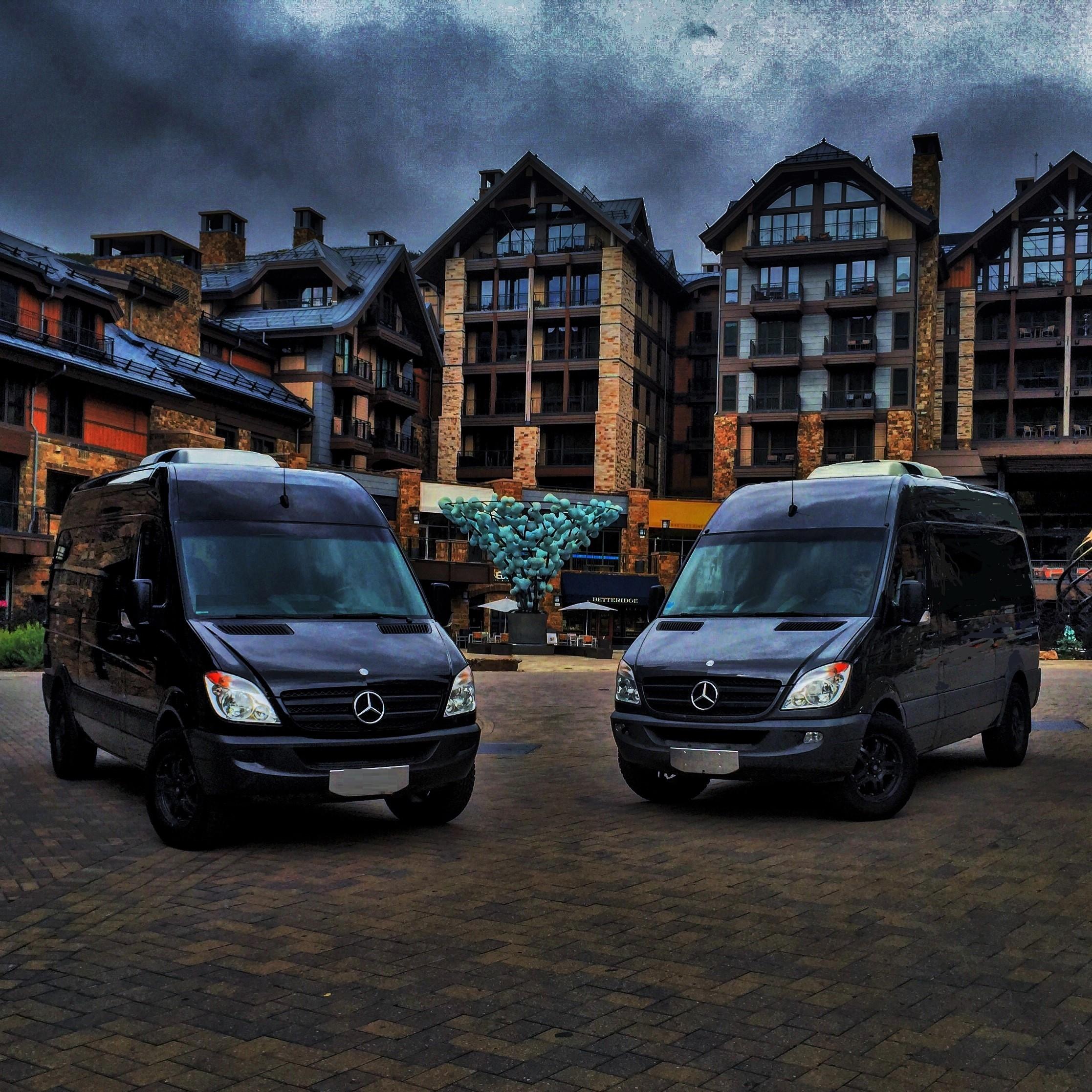 Vail Colorado Airport Car Rental : 12 Passenger Mercedes-Benz Sprinter