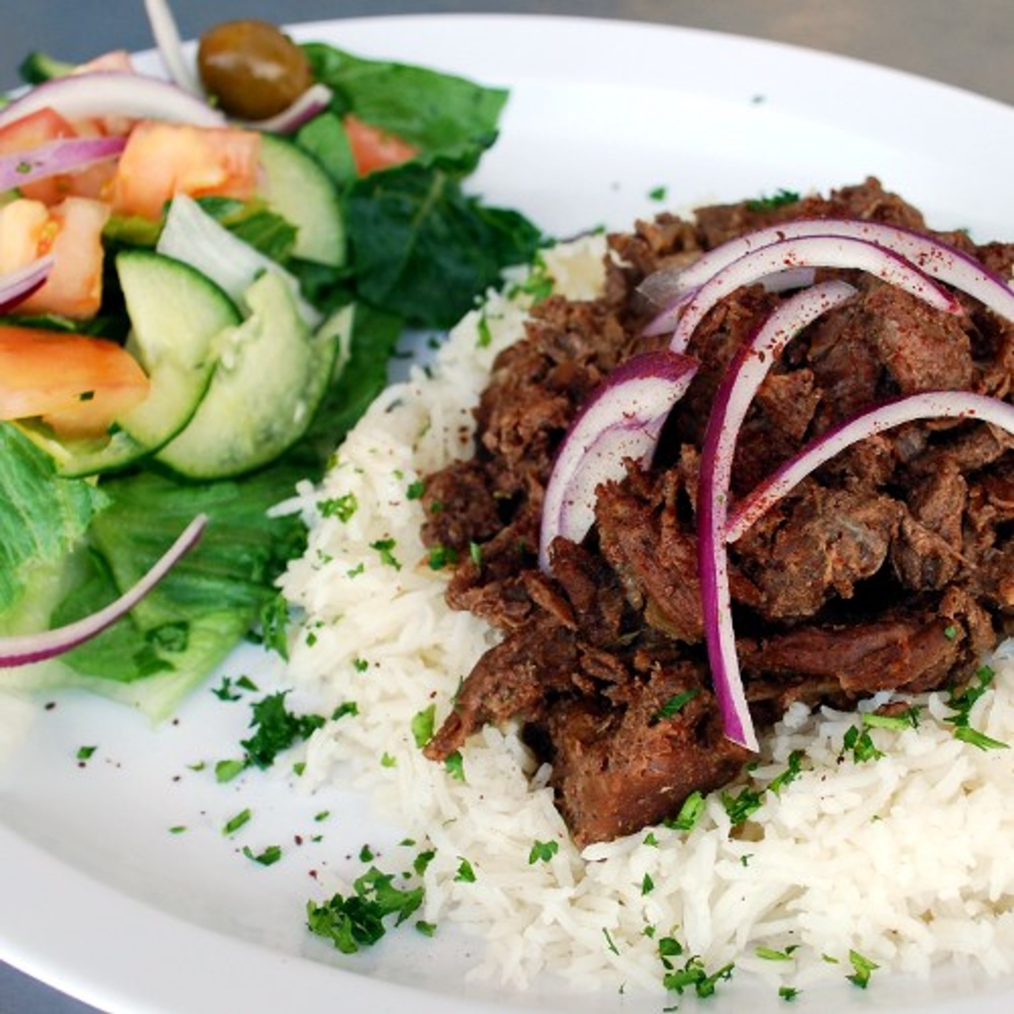 3- Beef Shawerma Plate
