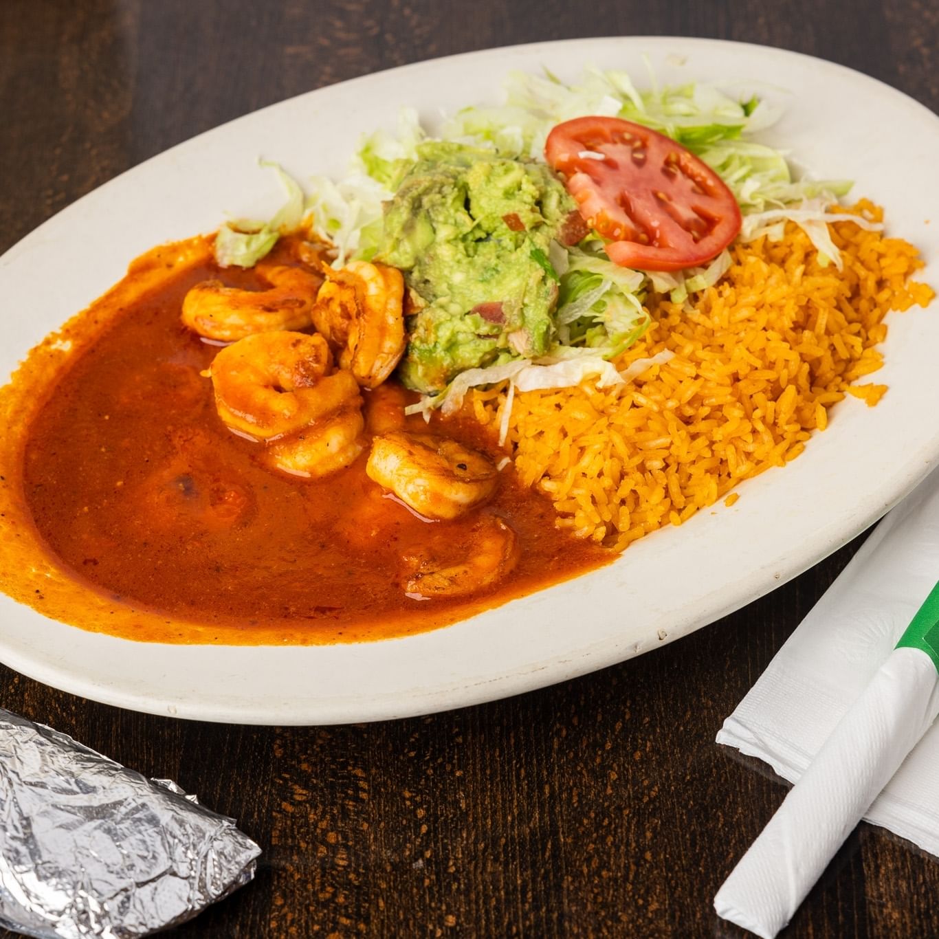 Camarones a la Diabla