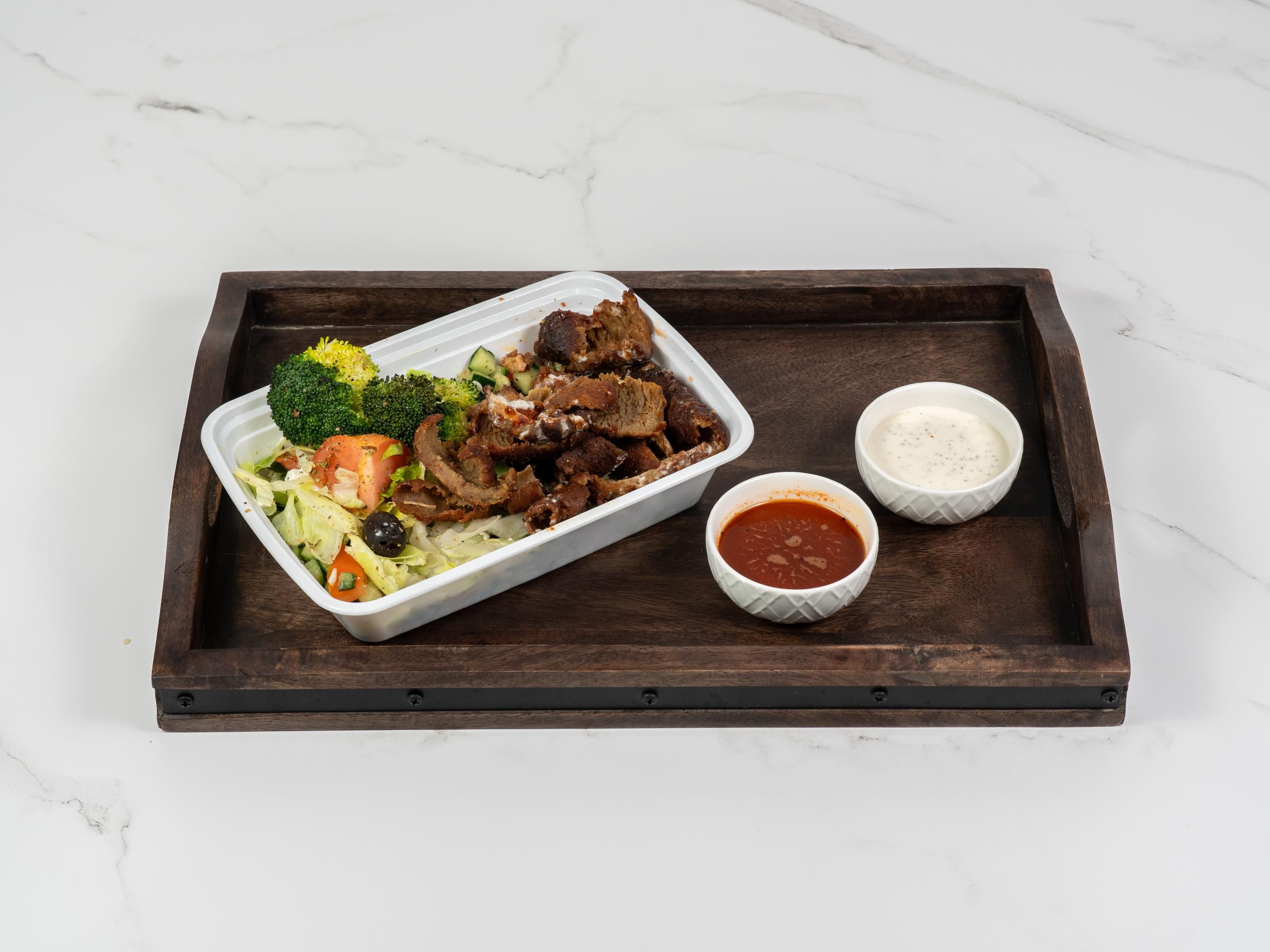 Beef Gyro Salad Bowl